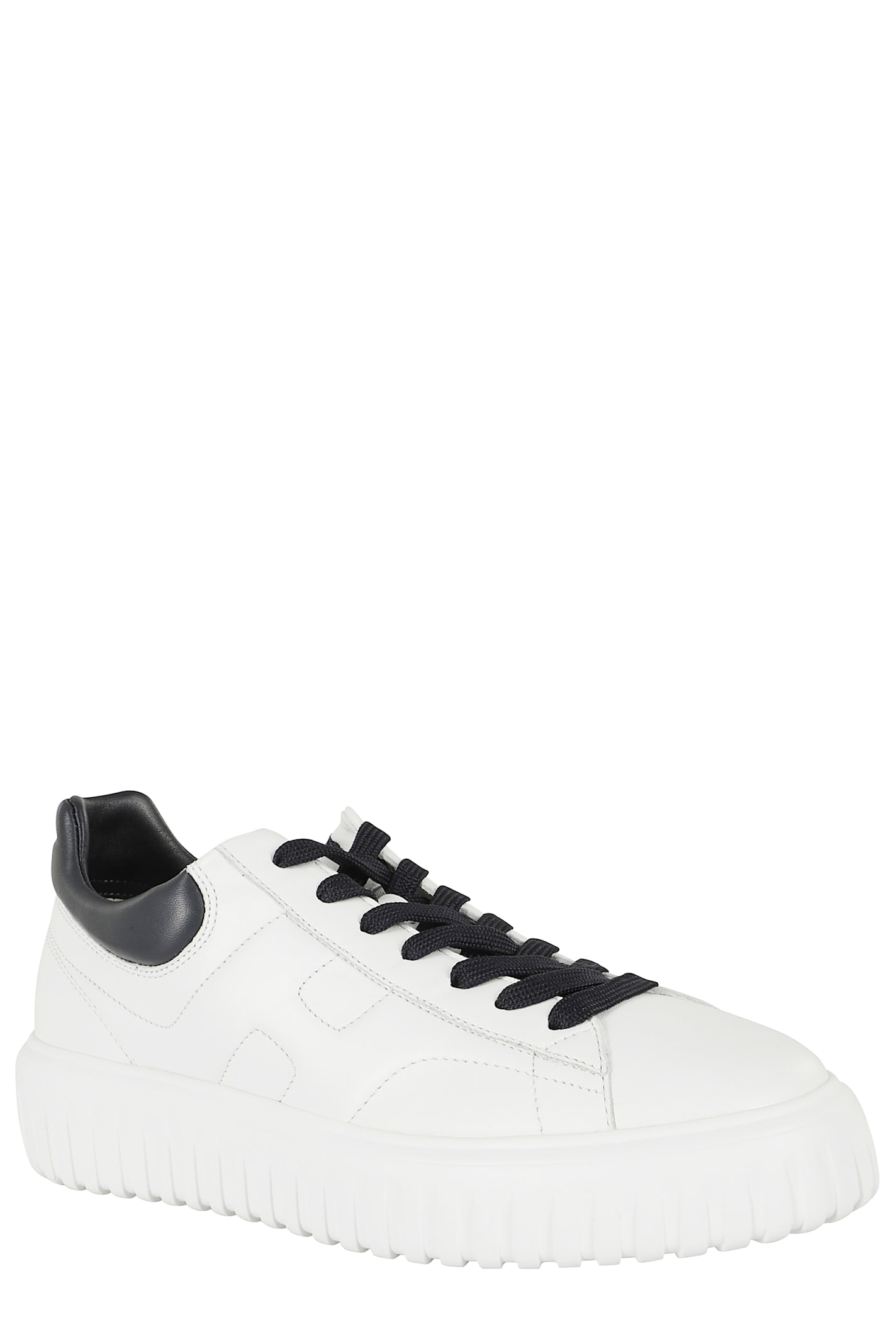 Hogan H-stripes Low-top Sneakers In White