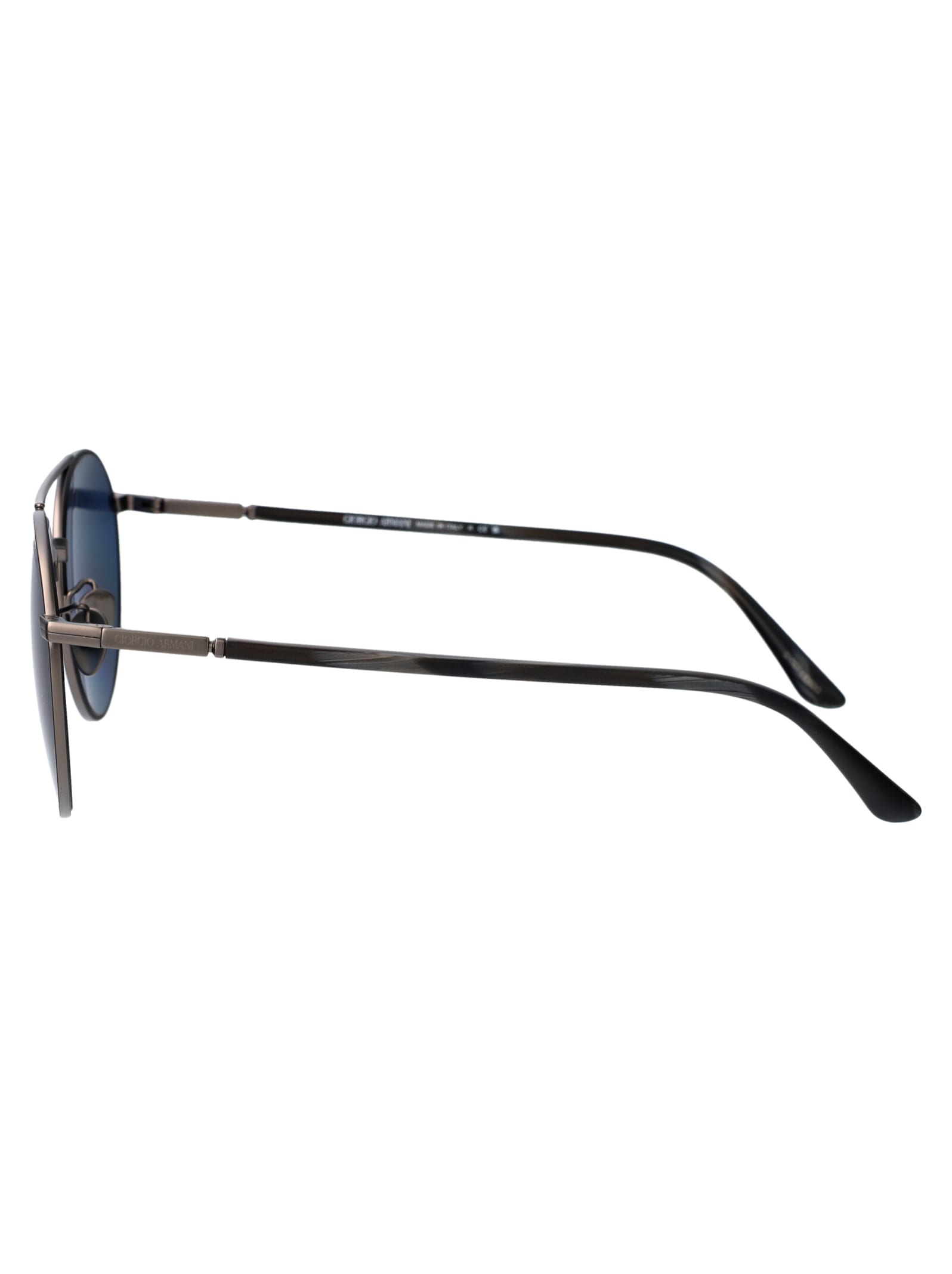 Giorgio Armani 0ar6156 Sunglasses In 337819 Matte Gunmetal