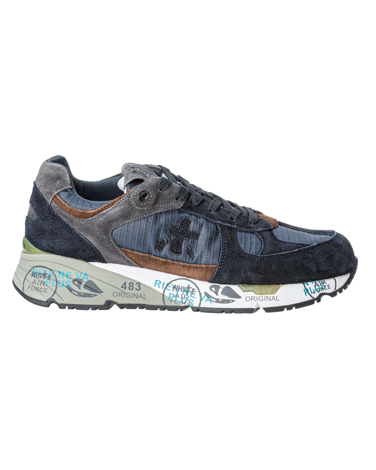 Premiata Sneakers Mase is a mix of technical materials and high quality leathers