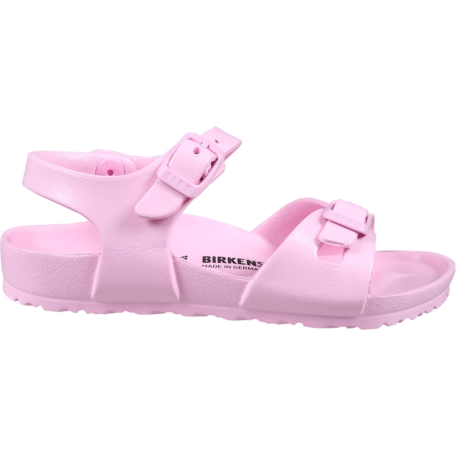 Birkenstock Milano Eva Pink Sandals For Kids With Logo