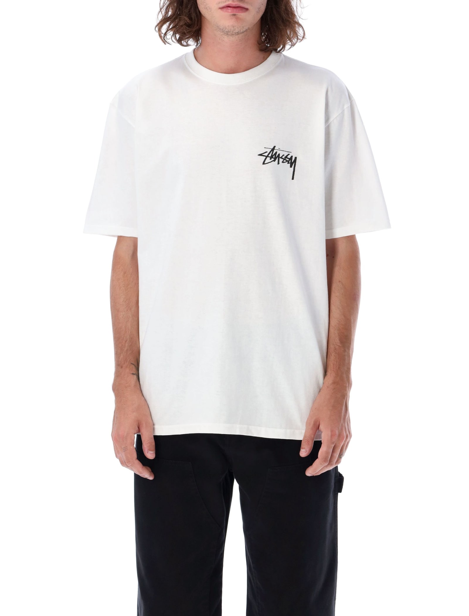Stussy Low Tide T-shirt In White