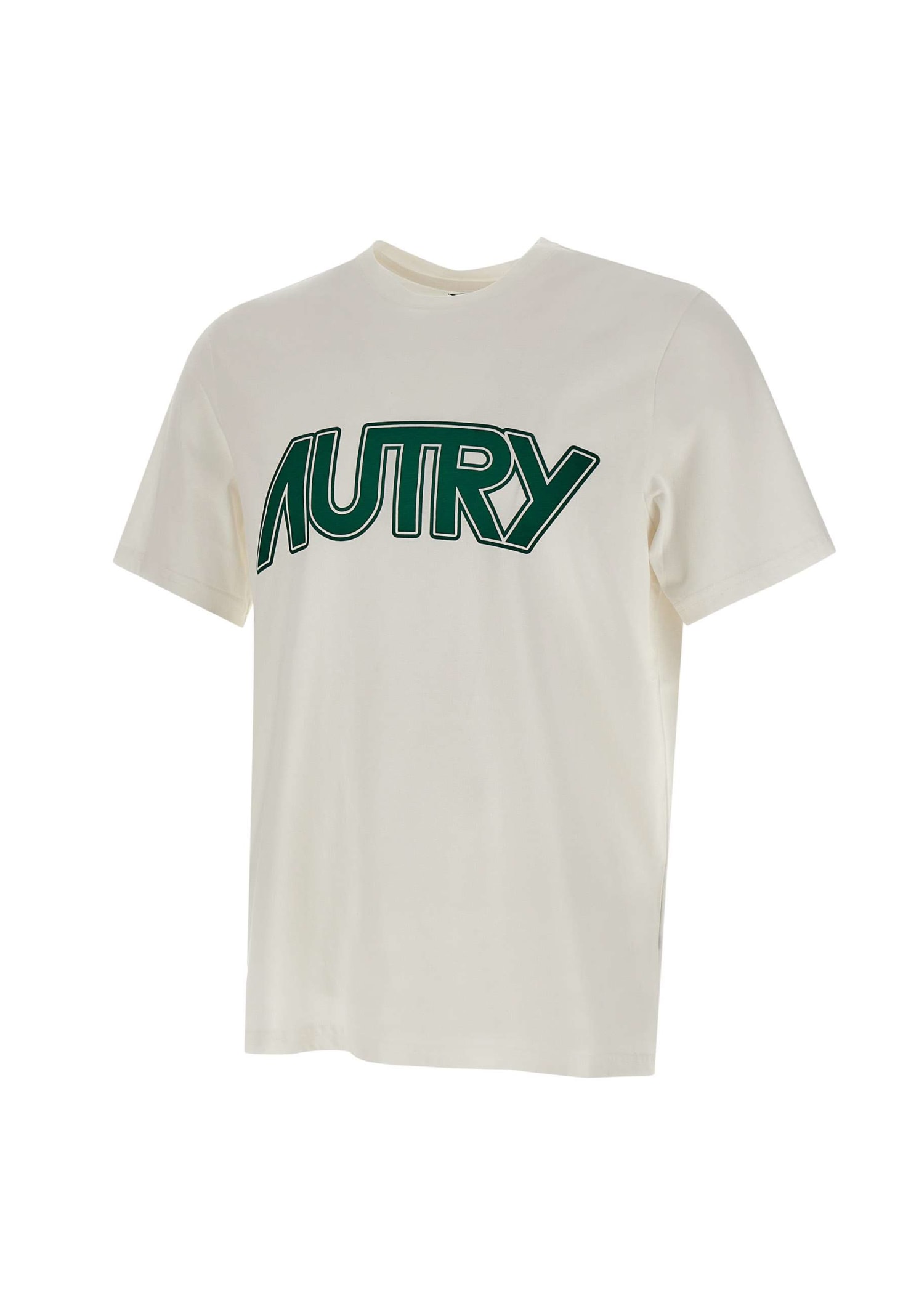 Autry Main Man Apparel Cotton T-shirt In White