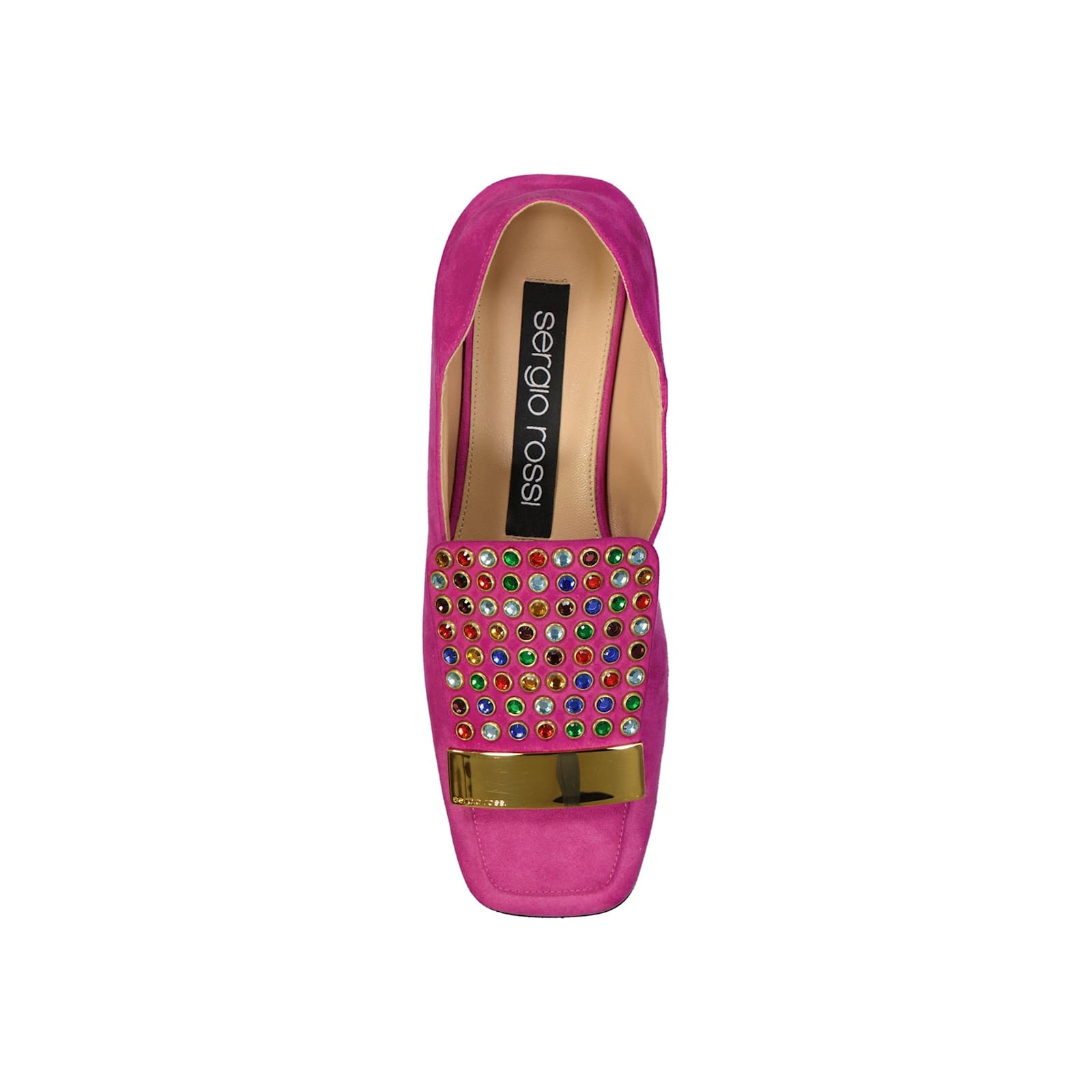 Shop Sergio Rossi Leather Loafers In Pink