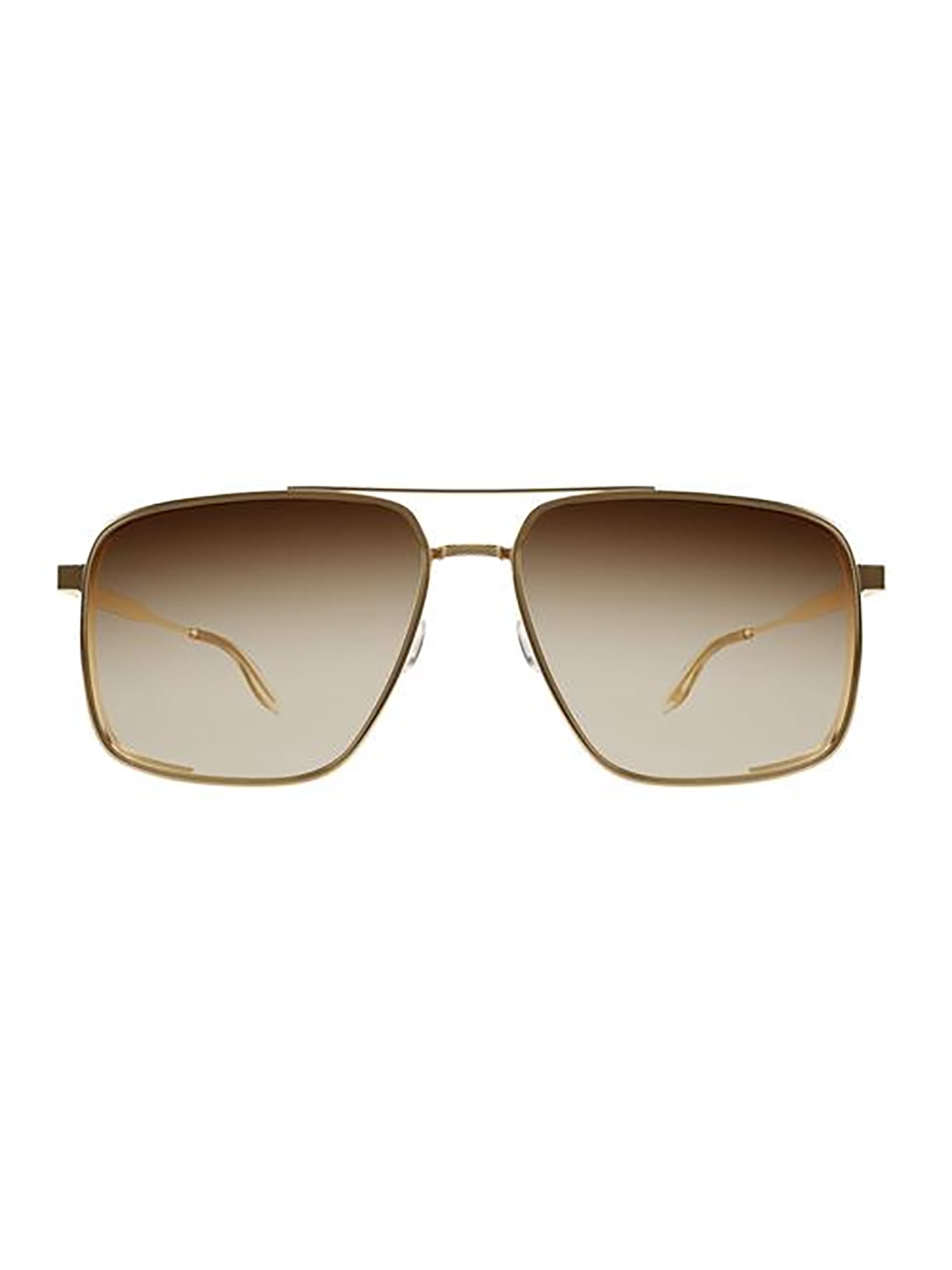 Barton Perreira Scaramanga Sunglasses In Gold