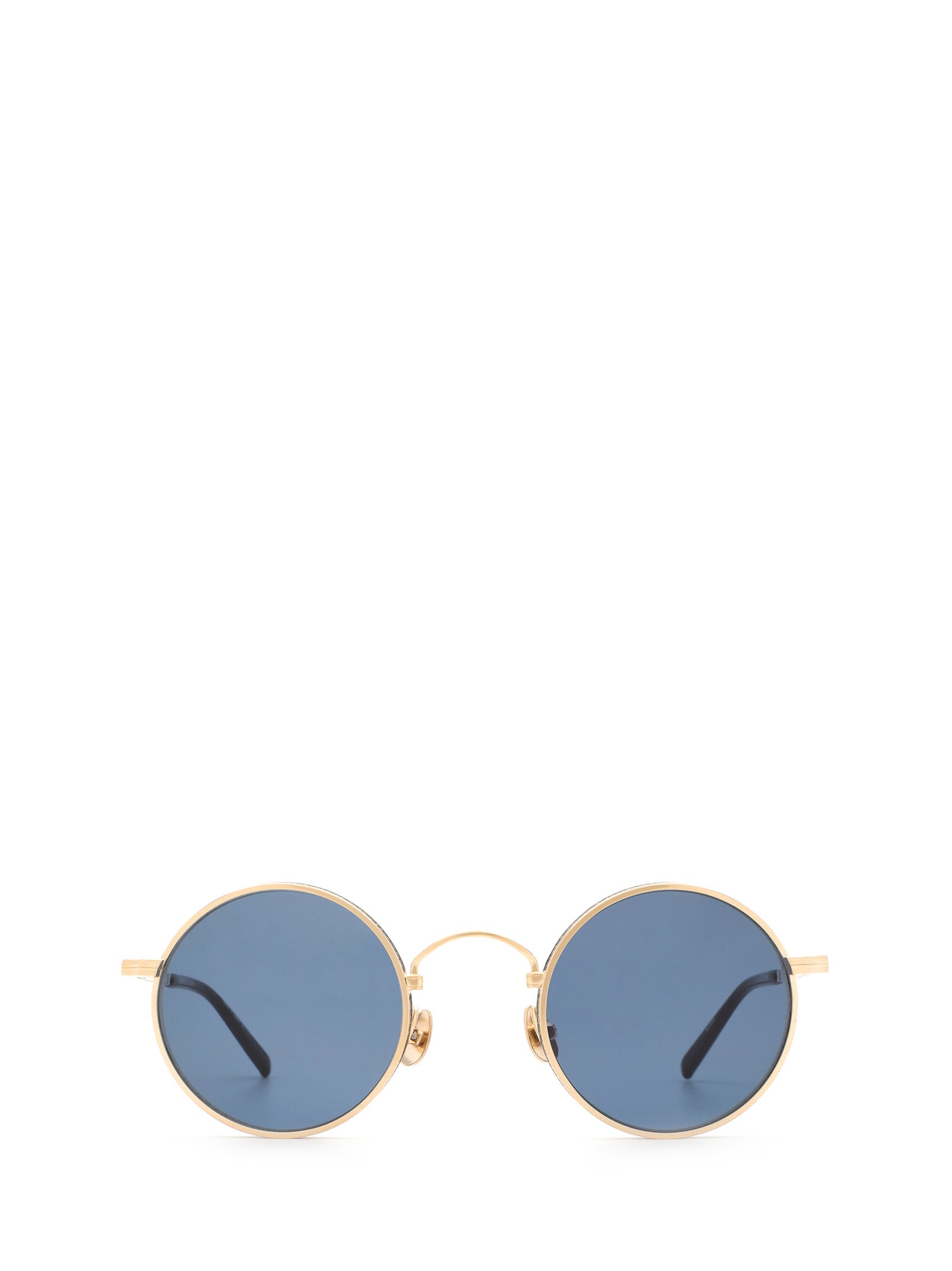 Matsuda M3100 Brushed Gold / Matte Black Sunglasses