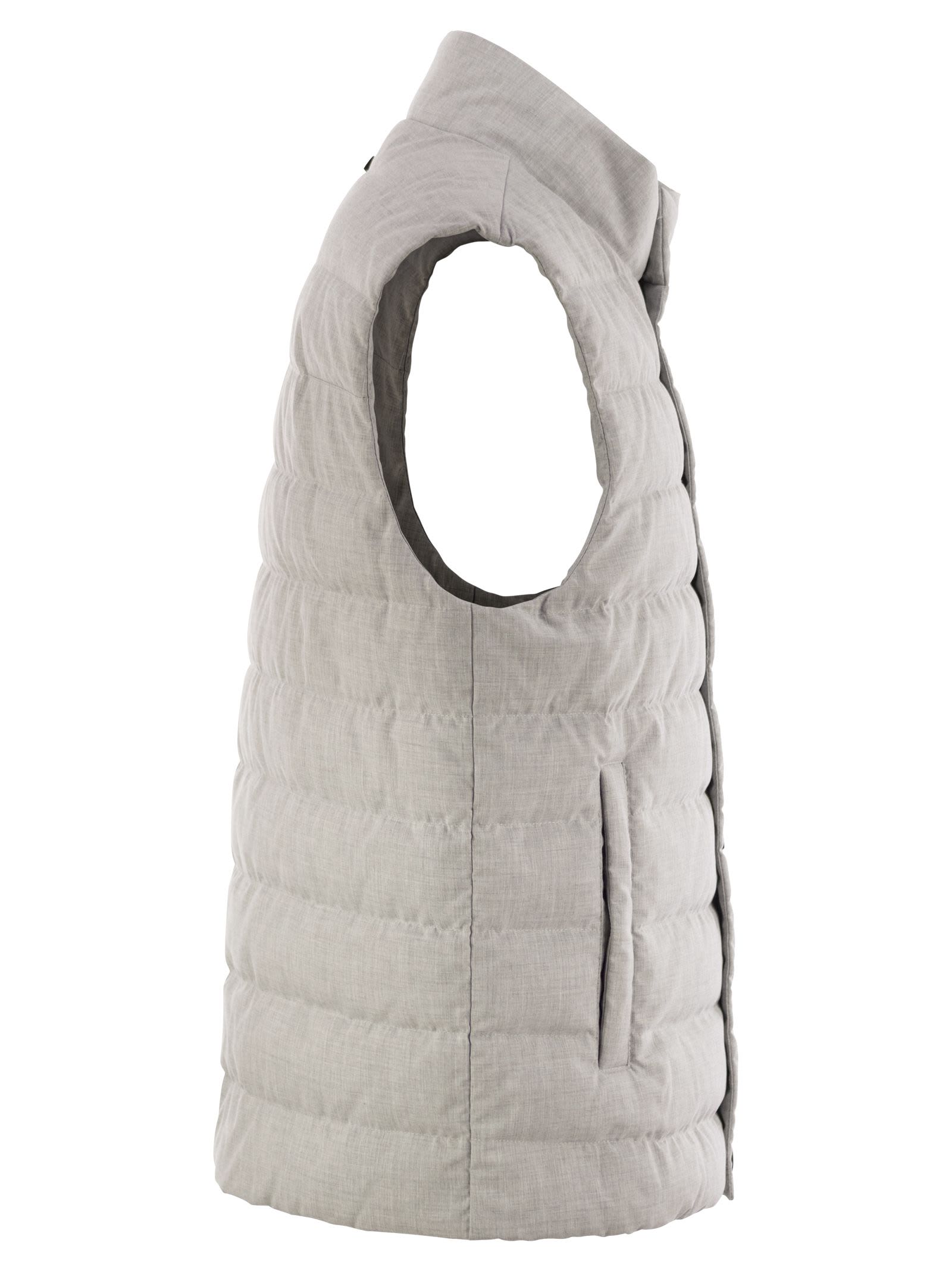 Peserico Stretch Viscose Down-filled Waistcoat