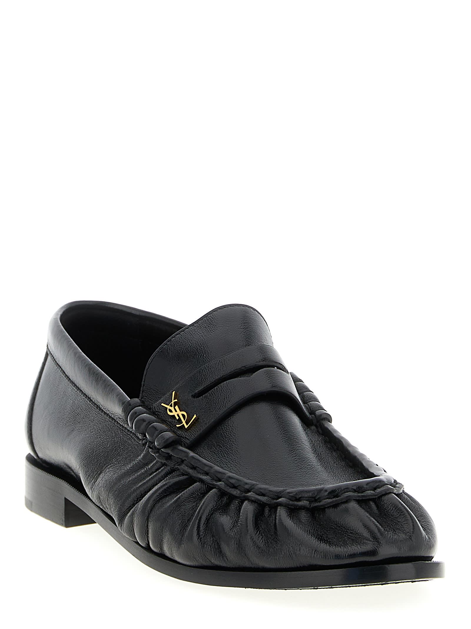 Saint Laurent Le Loafer Loafers In Black