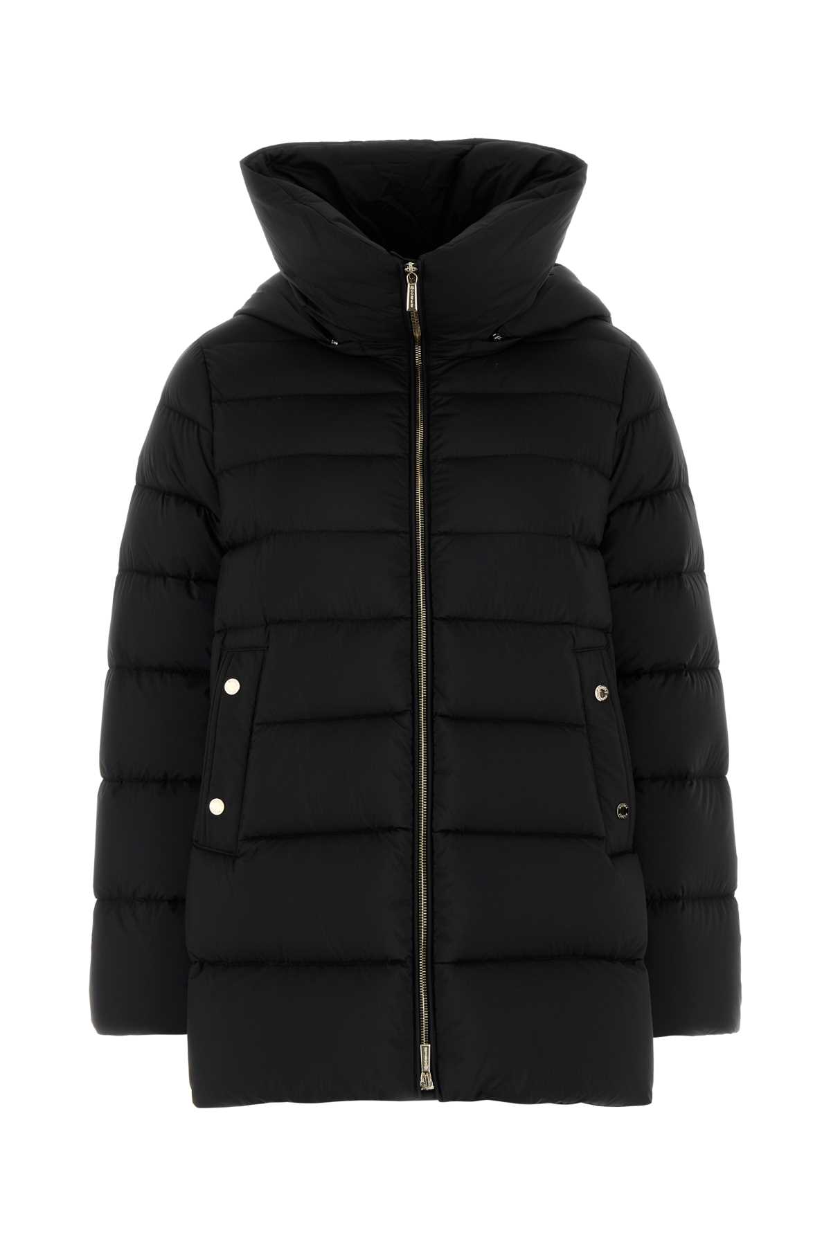 Black Nylon Blend Natalia Down Jacket