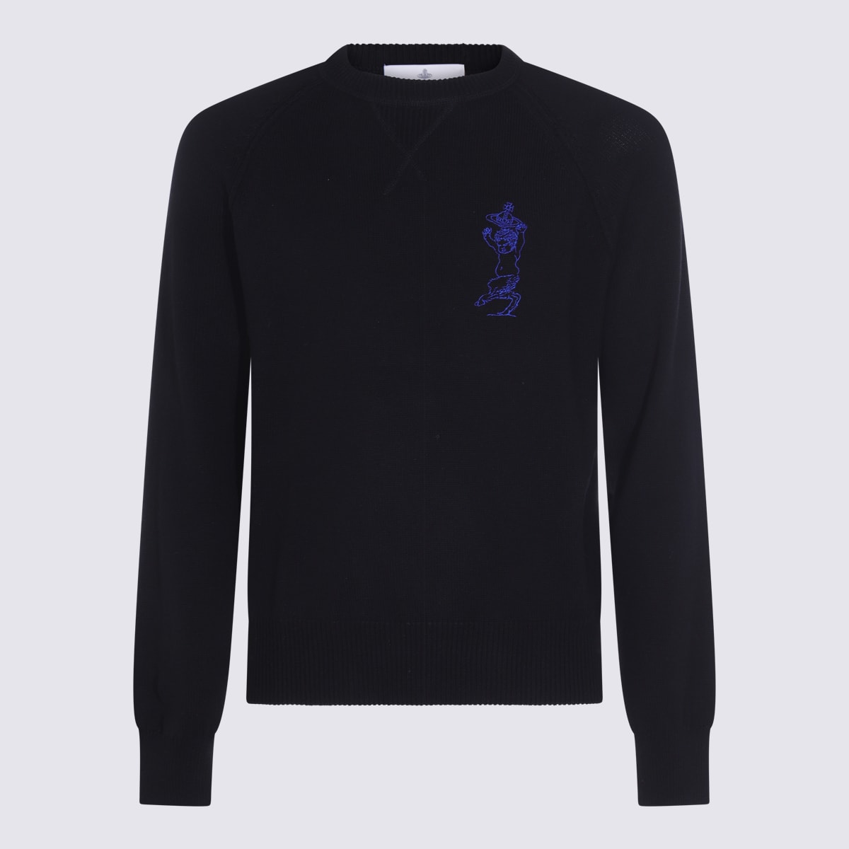 Black Cotton Knitwear