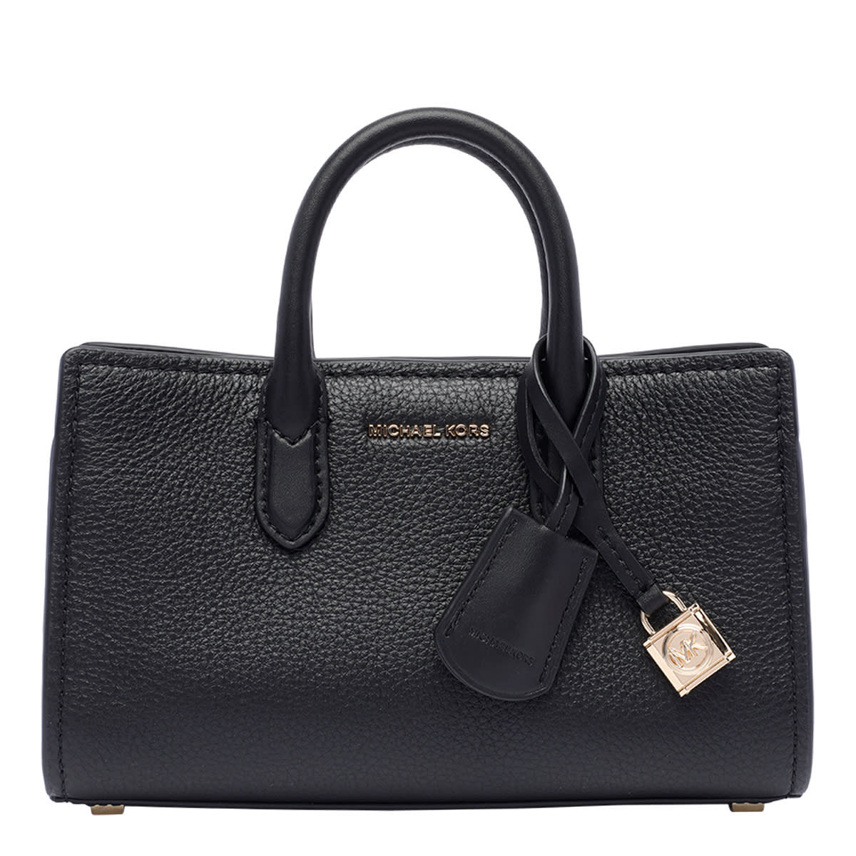 Shop Michael Michael Kors Scarlett Extra-small Crossbody Bag In Black