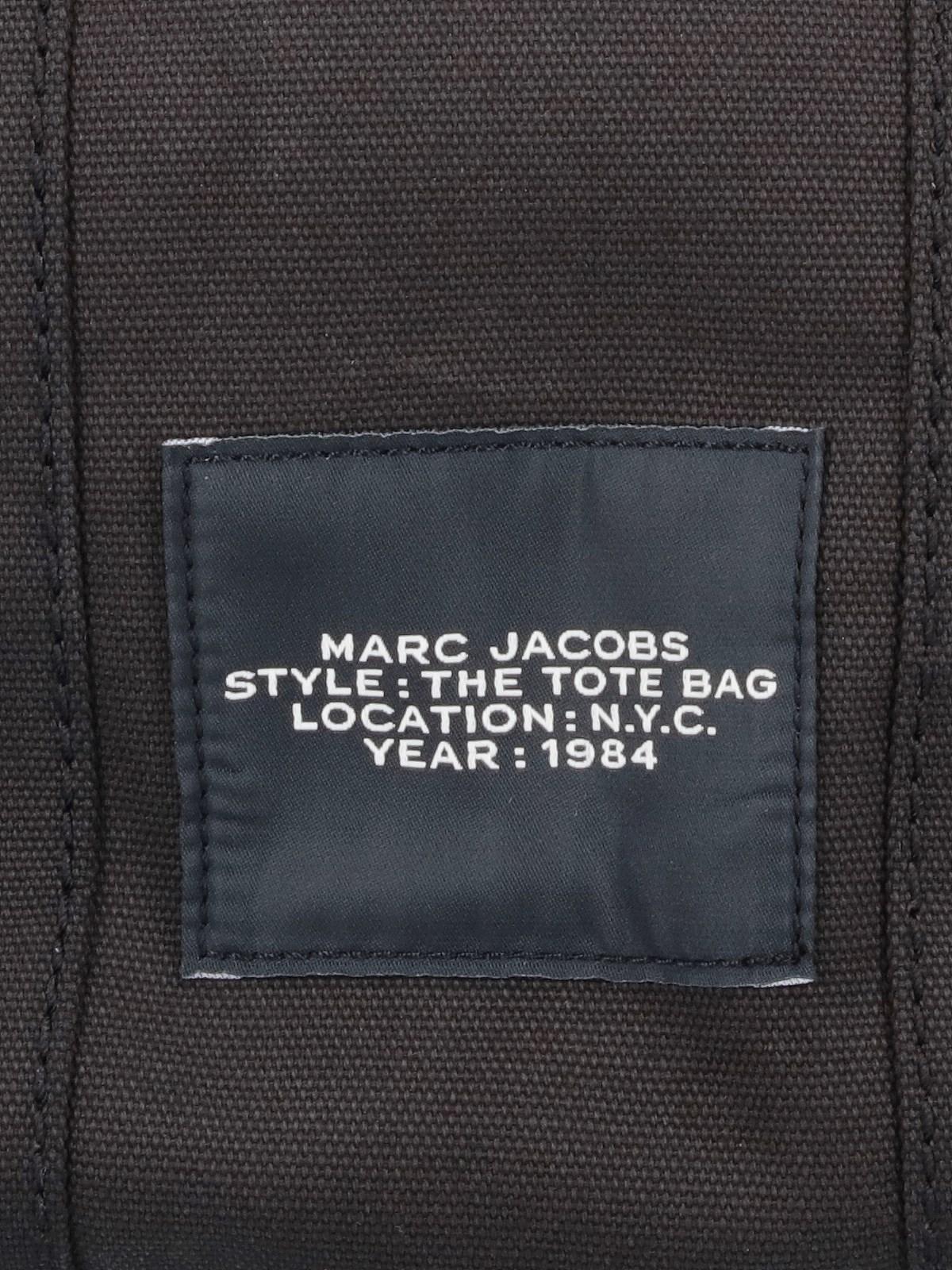 Shop Marc Jacobs The Mini Tote Bag In Black