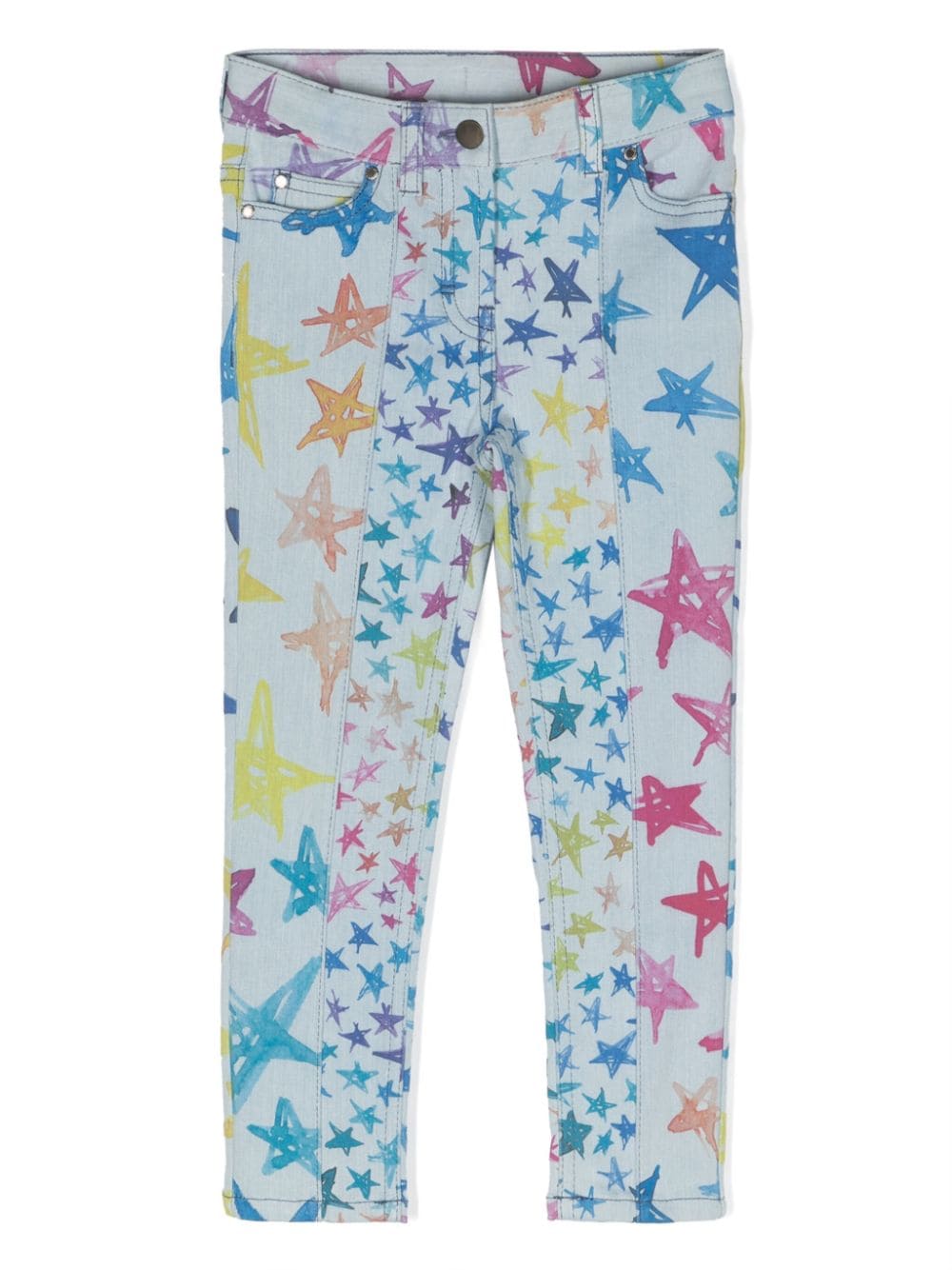 Shop Stella Mccartney Trousers In Multicolour