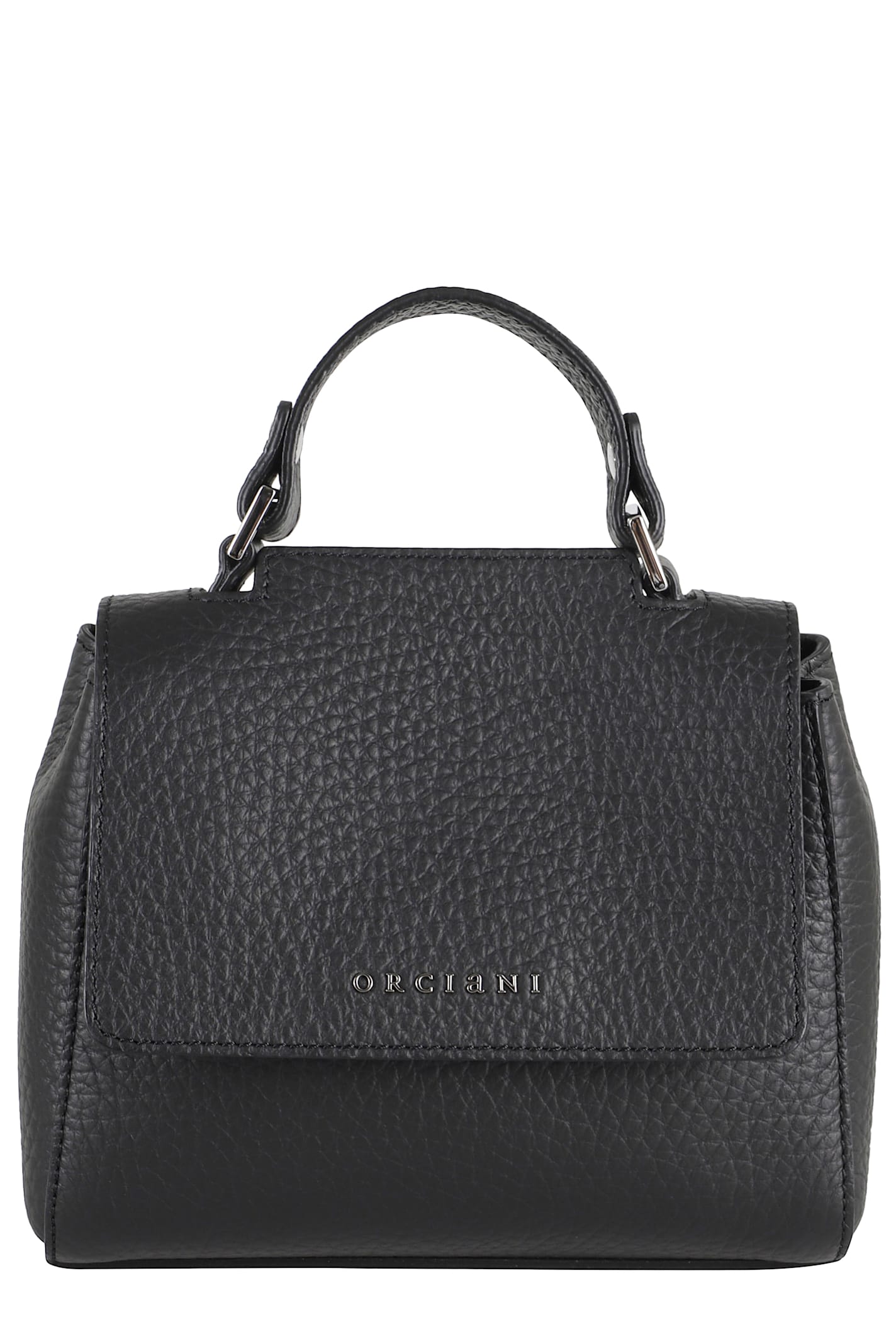 Orciani Borsa Sveva Soft Mini A Mano In Black