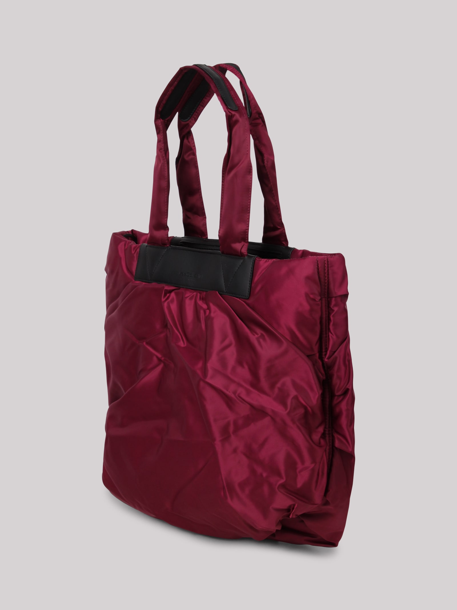 Shop Veecollective Vee Collective Large Caba Ruched Tote Bag