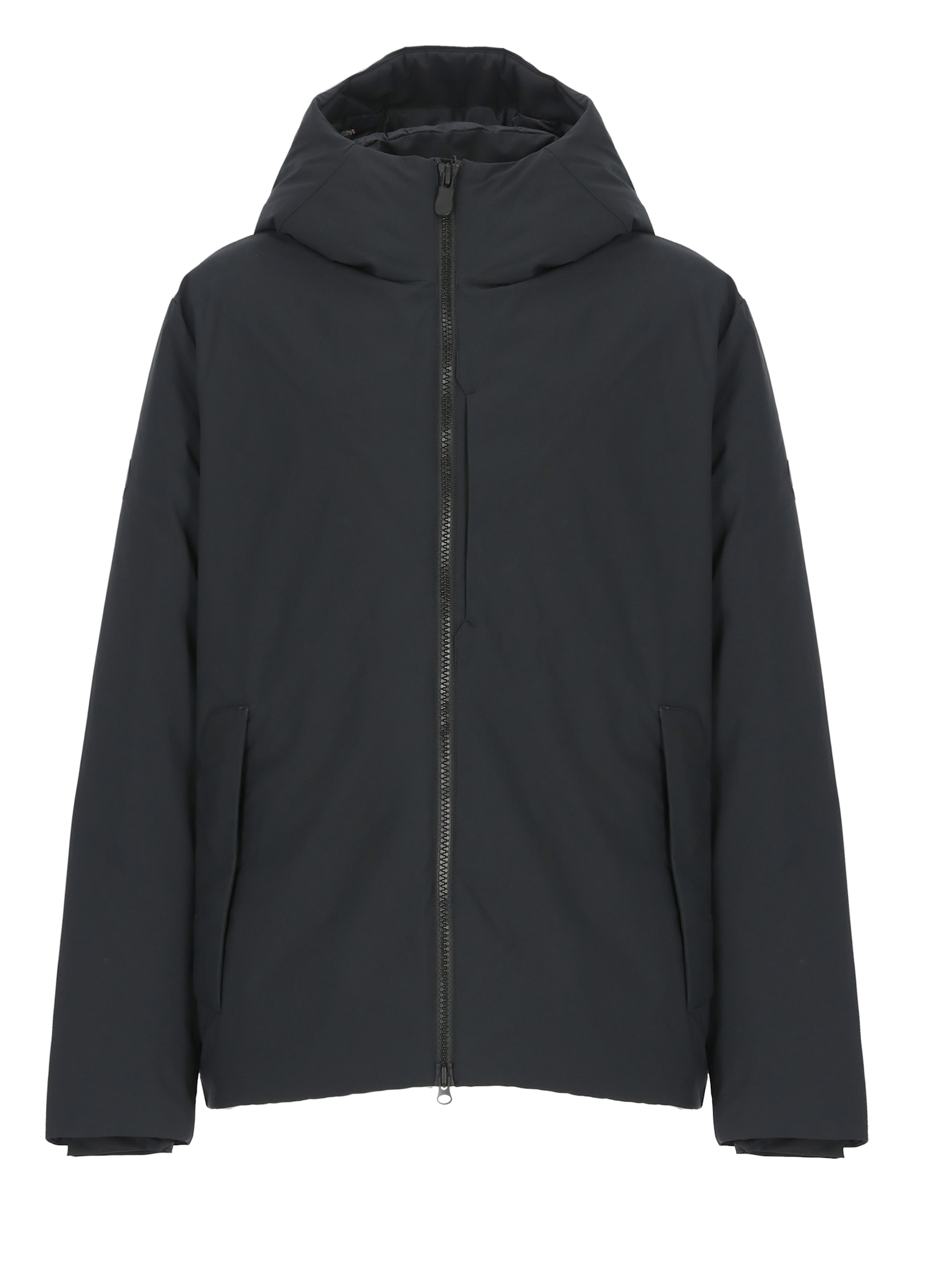 Save The Duck Obione Padded Short Jacket In Blue