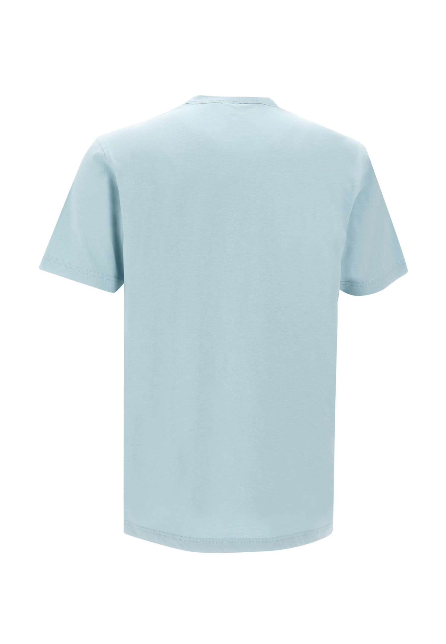 Shop Belstaff Cotton T-shirt In Light Blue