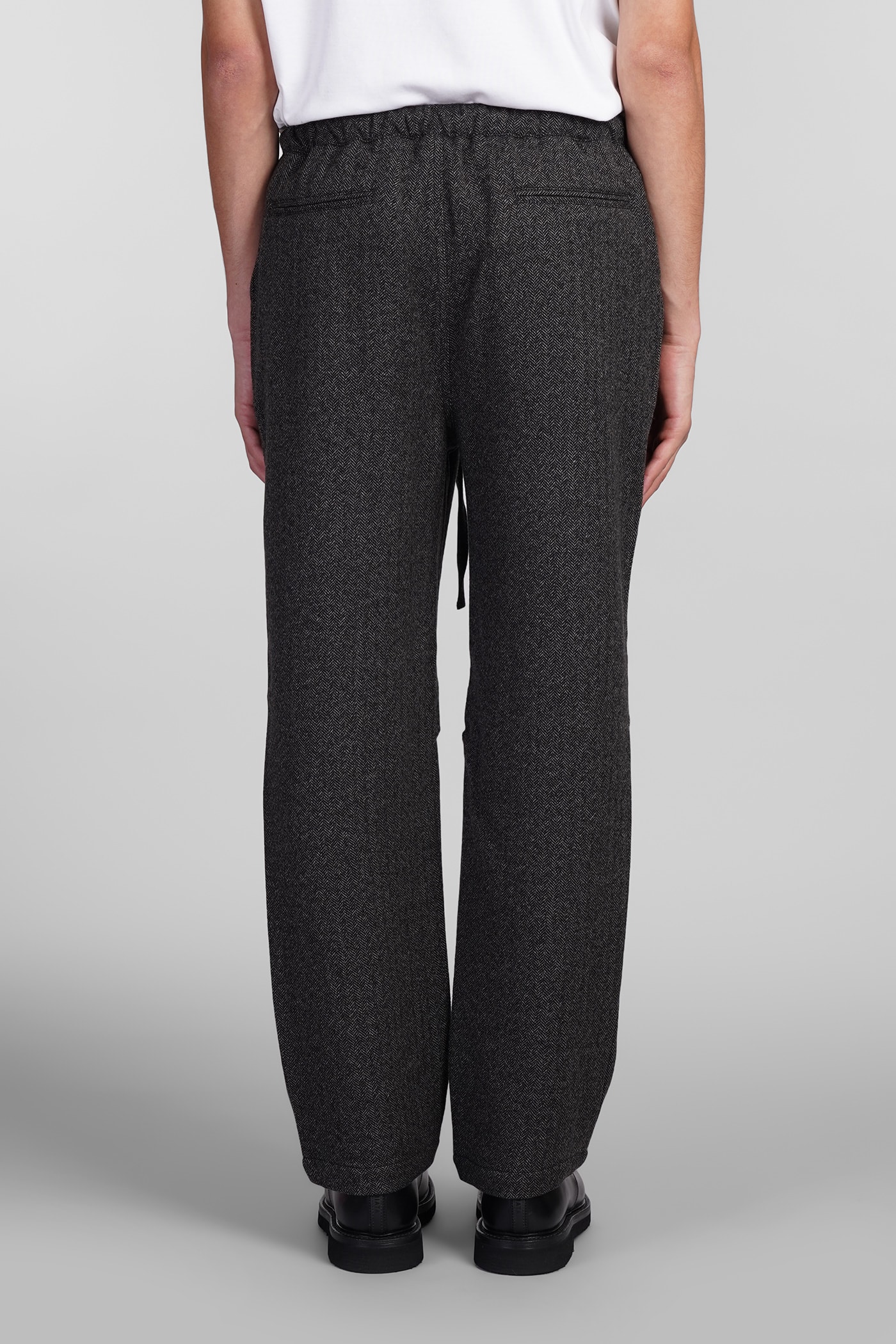 Shop Massimo Alba Keywest Pants In Grey Wool