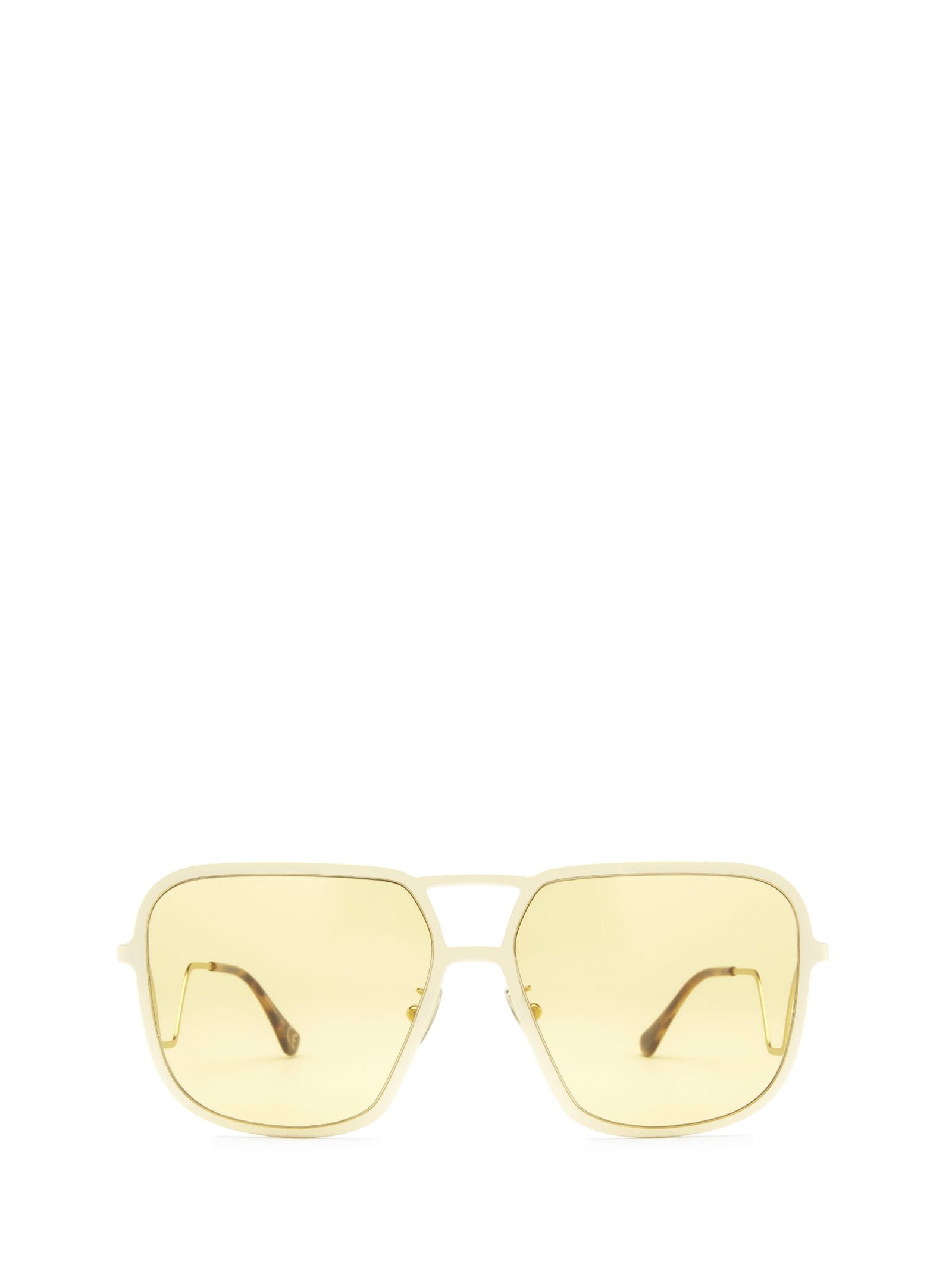 Marni Eyewear Ha Long Bay Yellow Sunglasses