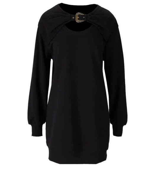 Versace Jeans Couture Sweatshirt Dress With Cut-out