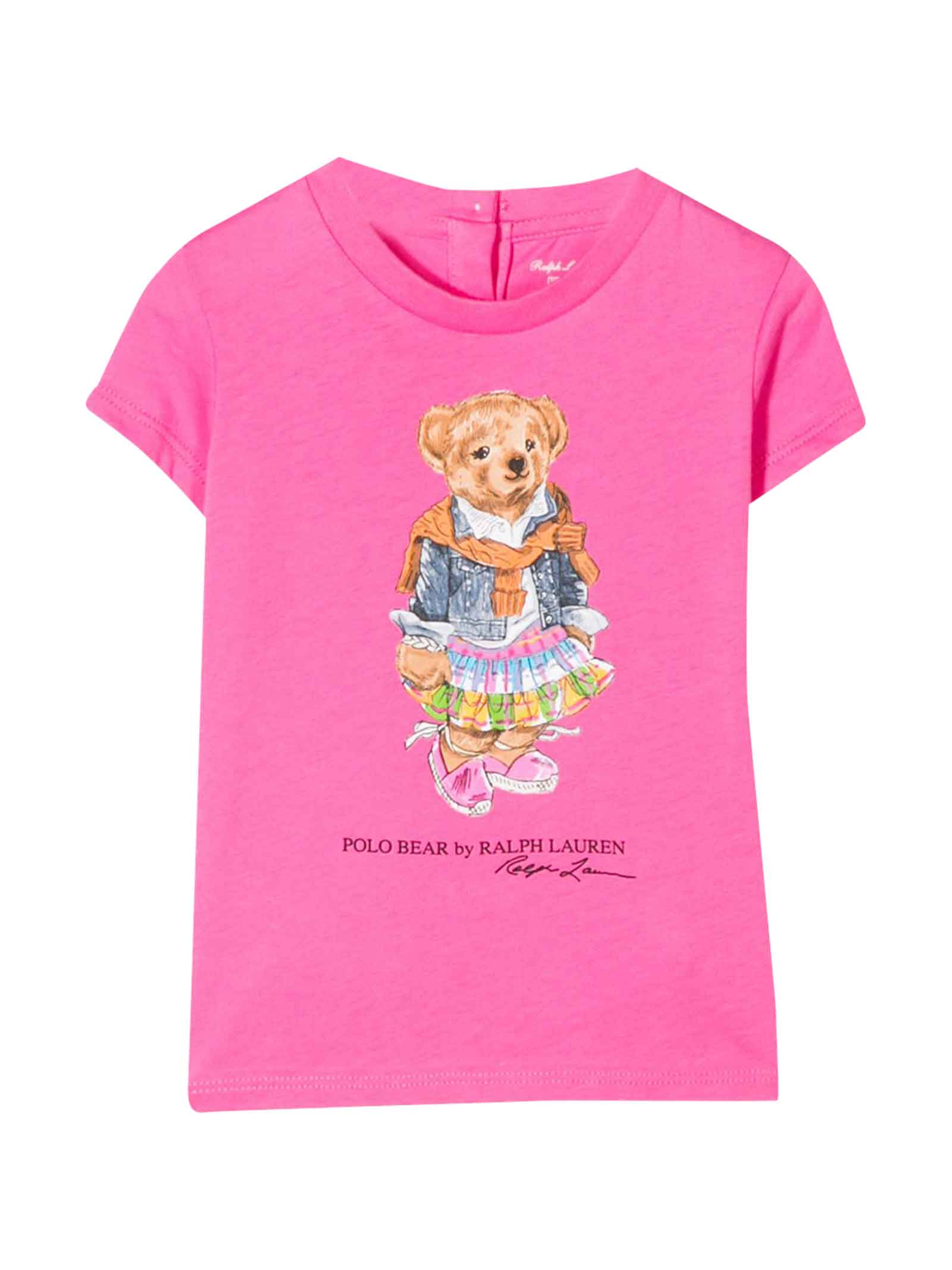 baby pink ralph lauren t shirt