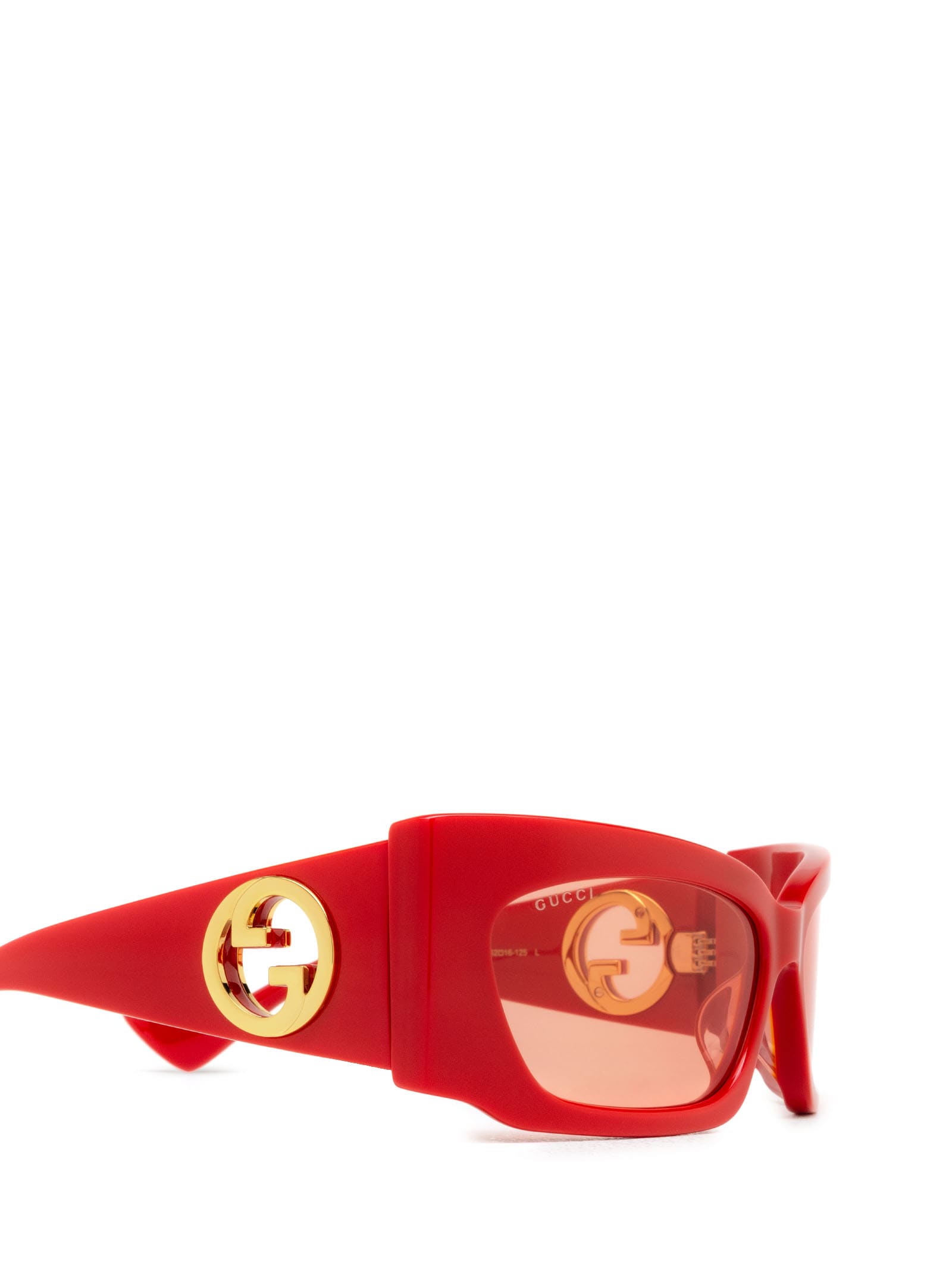 Shop Gucci Gg1412s Red Sunglasses