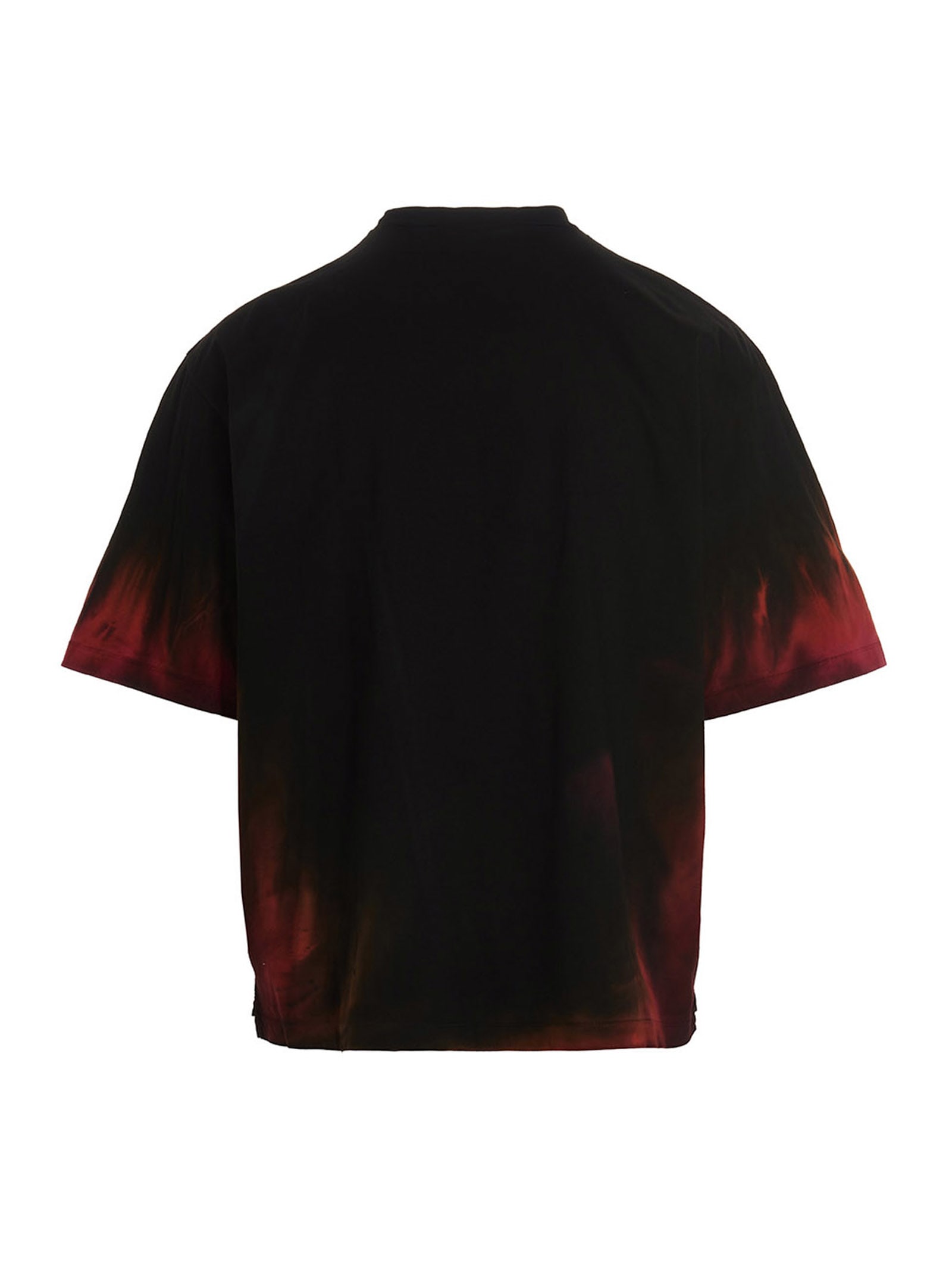 Dsquared2 T-shirt D2 Flame Drop In Multicolor