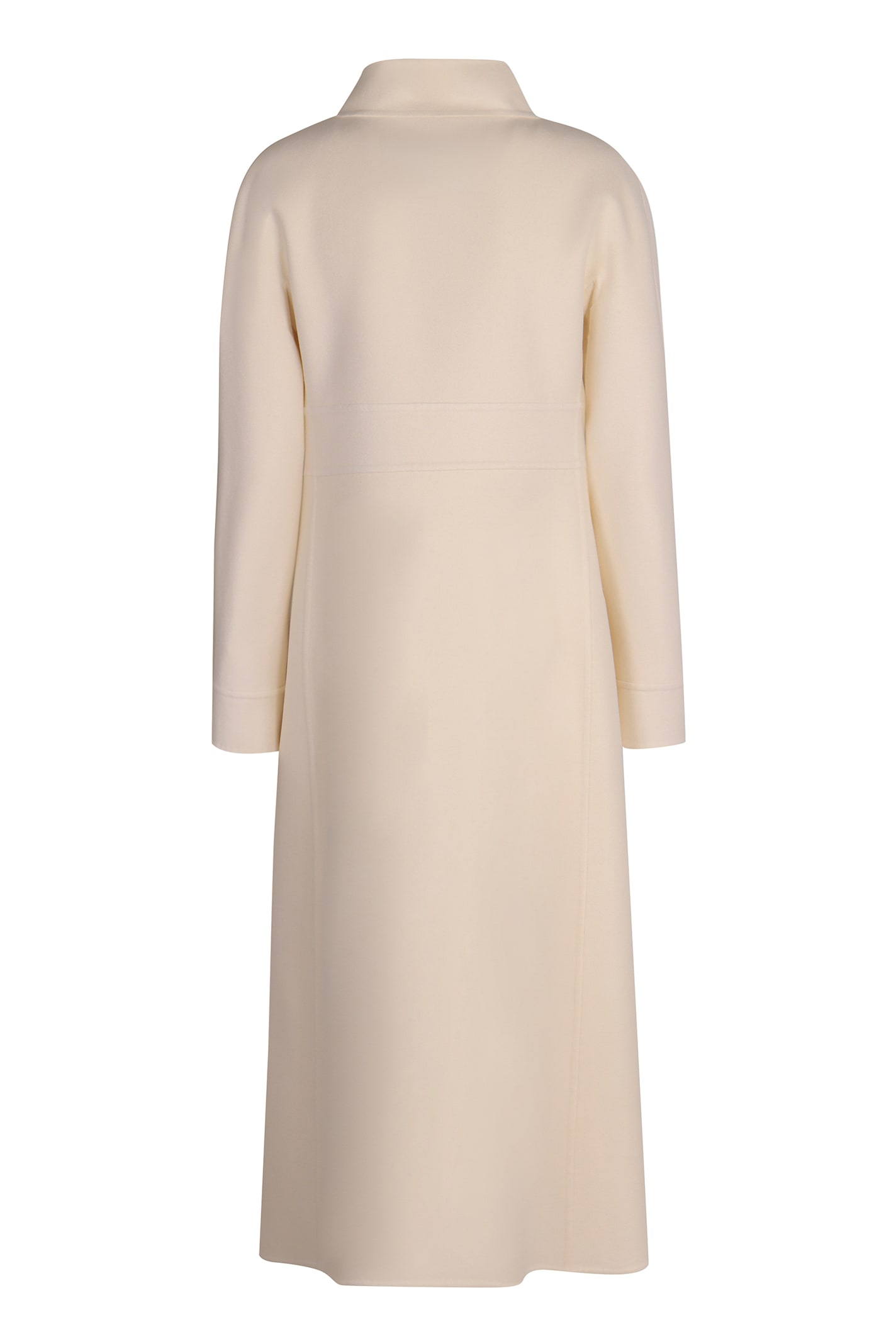 Valentino Wool And Cashmere Coat In Neutral