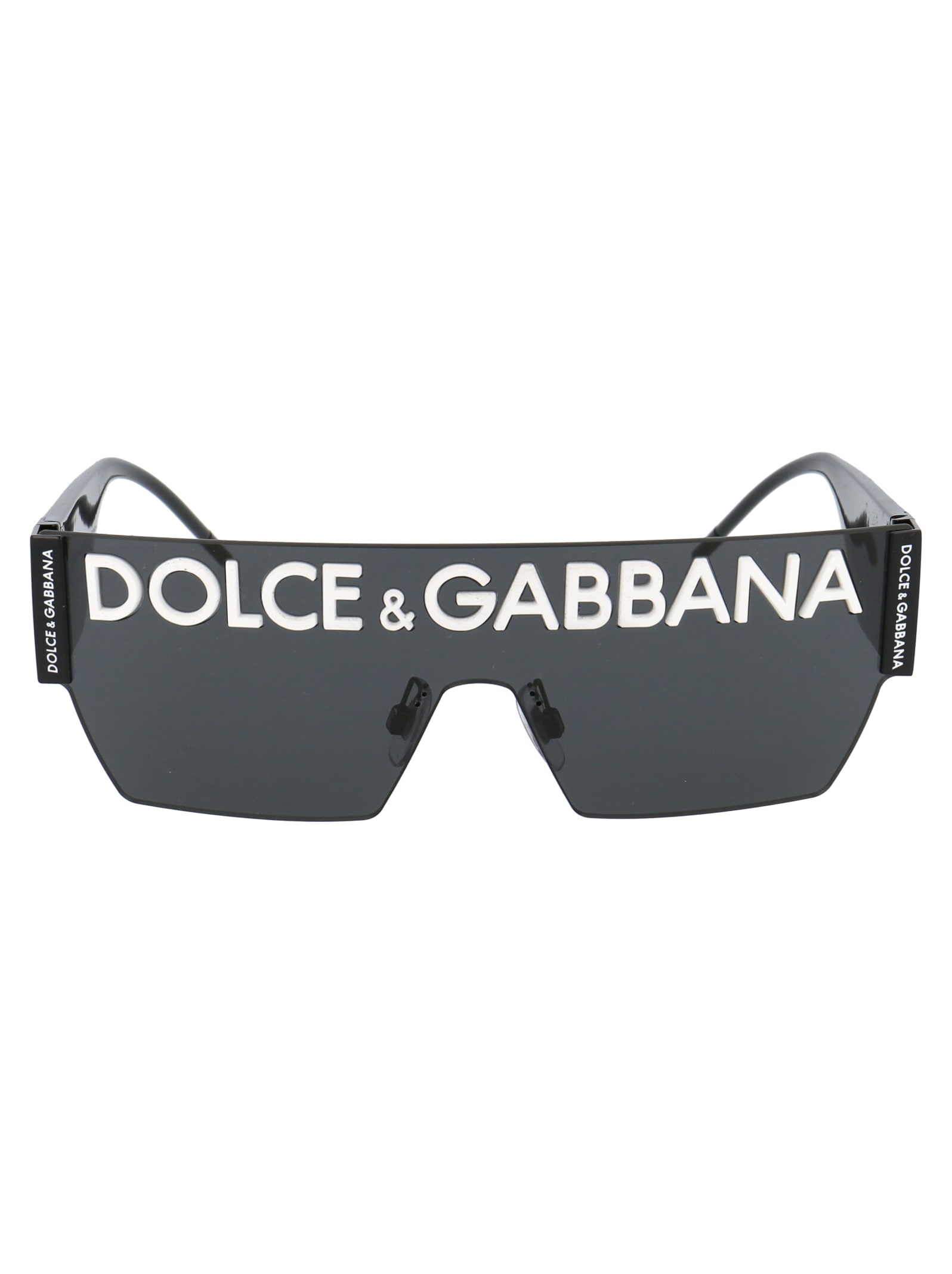 Shop Dolce &amp; Gabbana Eyewear 0dg2233 Sunglasses In 01/87 Black