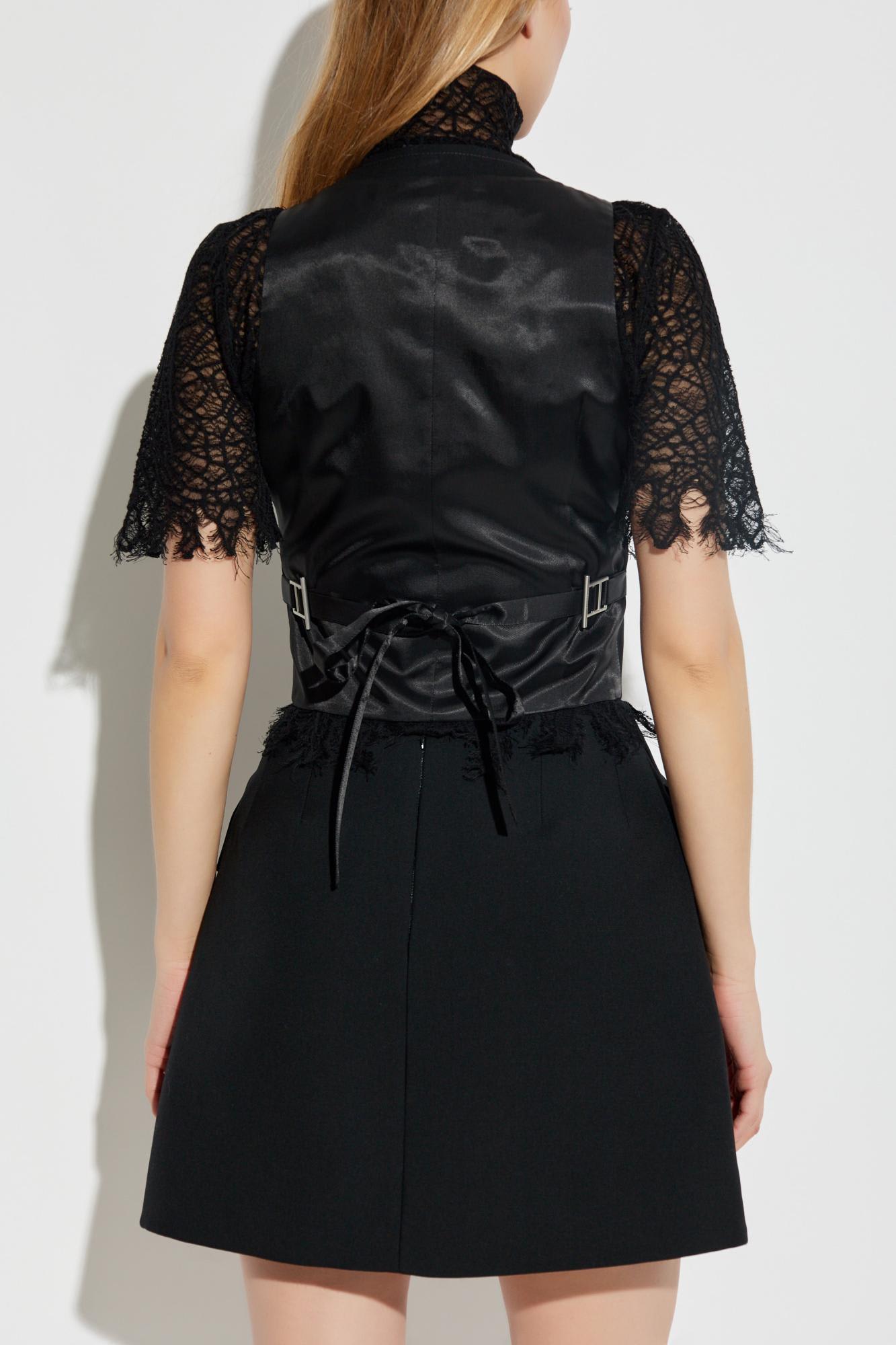 Alexander Mcqueen Wool Waistcoast