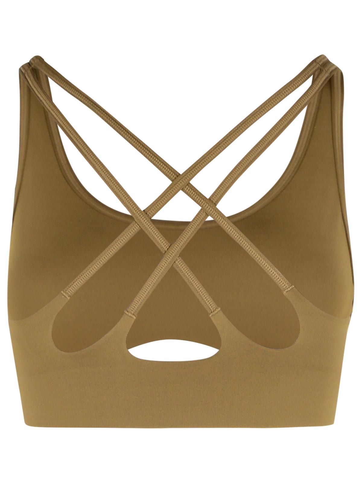 Adidas By Stella Mccartney Army Polyester Blend Top In Multi