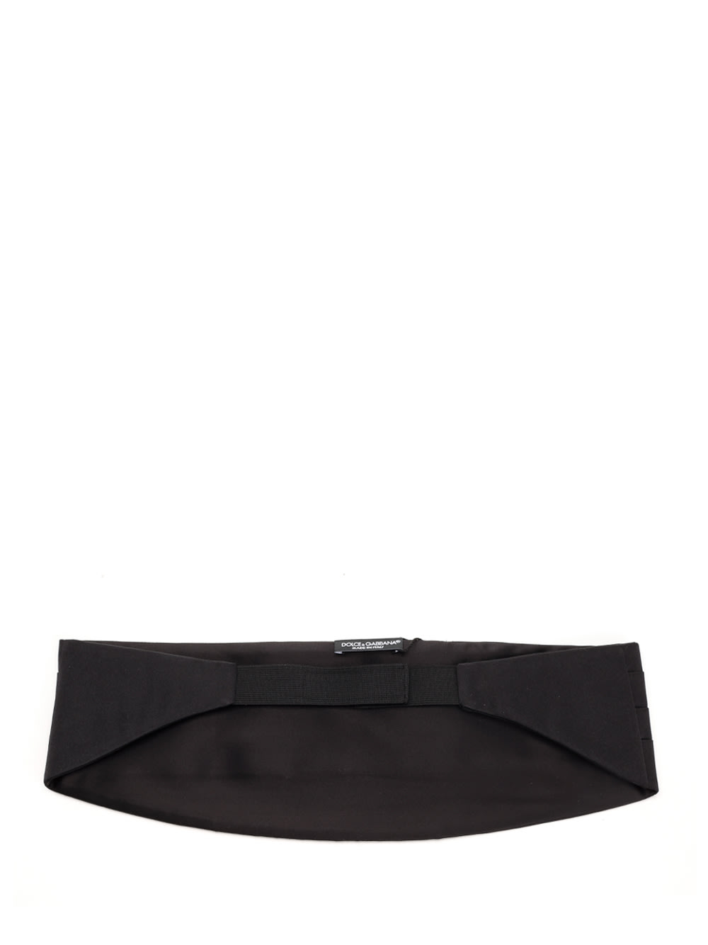 Shop Dolce & Gabbana Tuxedo Belt In Black