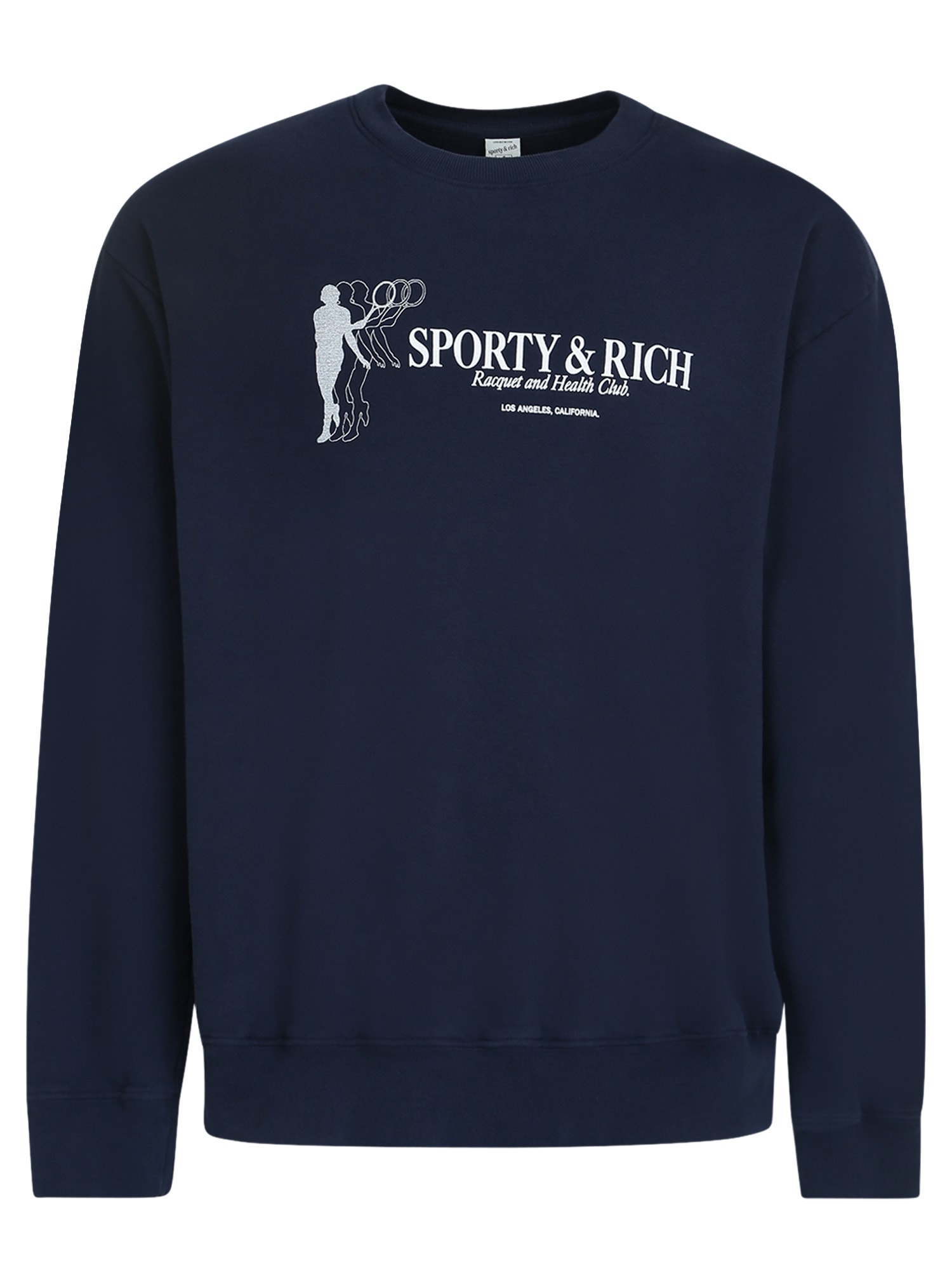 Sporty & Rich Slogan Print Sweatshirt
