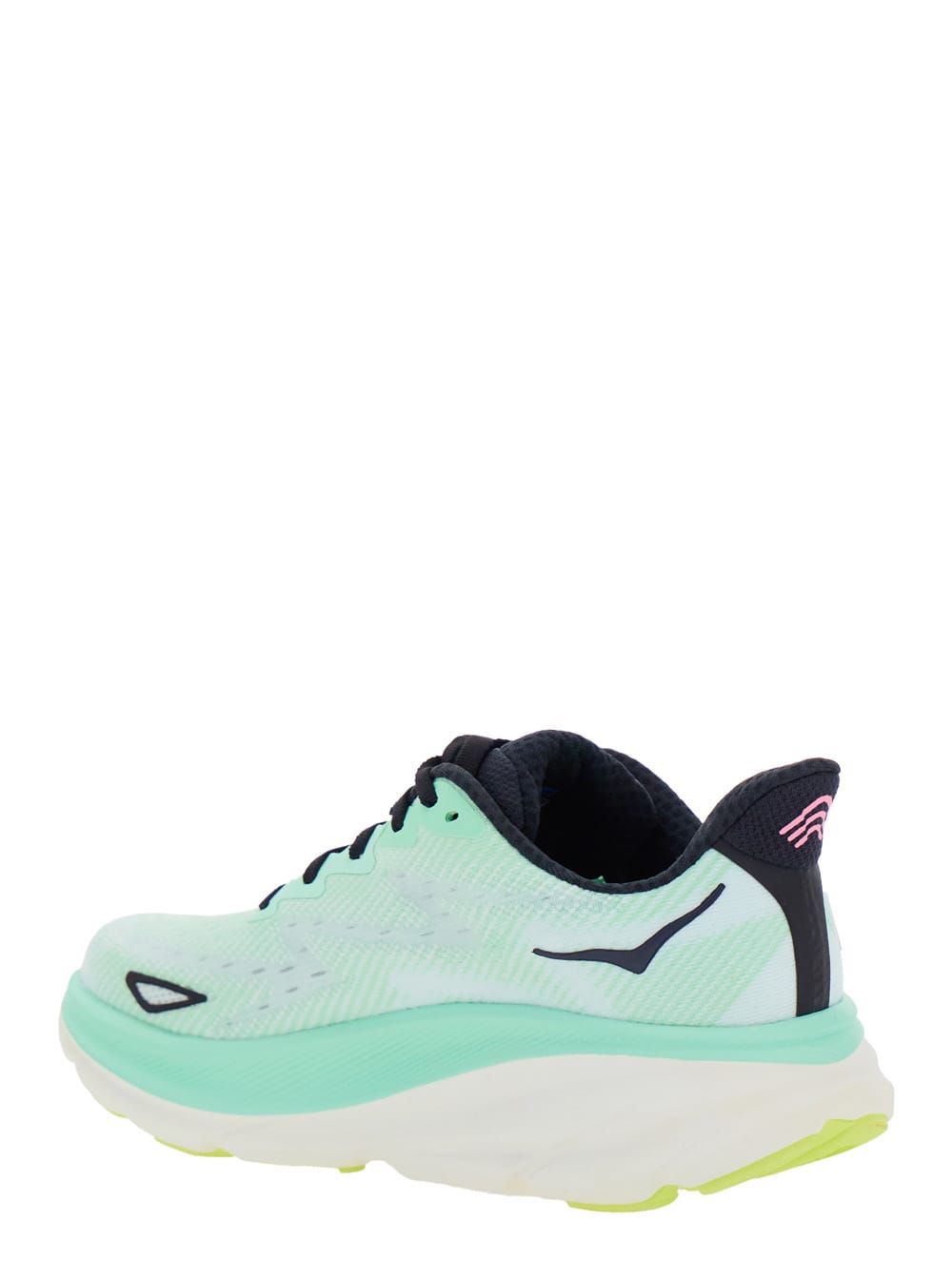 Hoka Low Top Sneakers With Mesh Upper And Rubber Outsole In Multicolor
