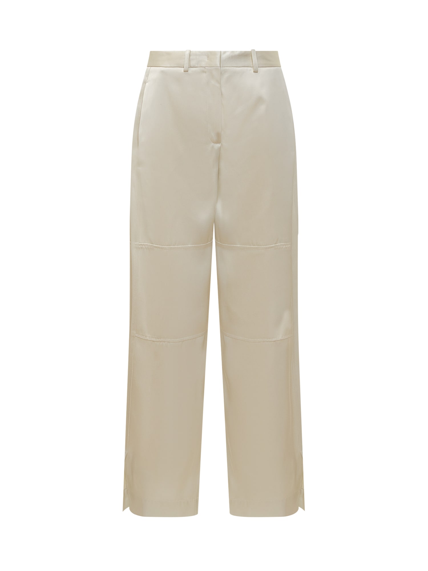 Shop Jil Sander Trousers In Natural