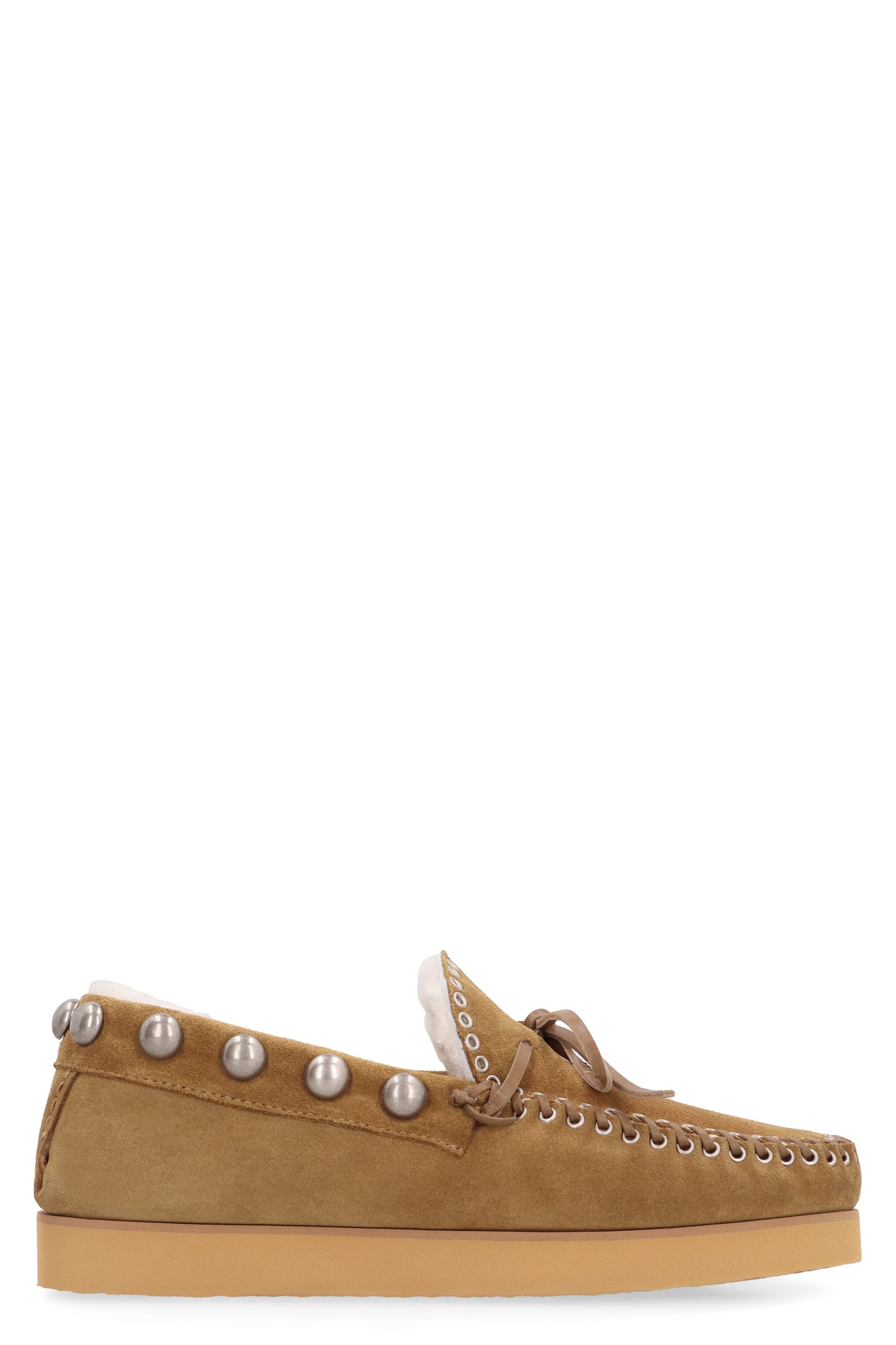 ISABEL MARANT FORLEY SUEDE LOAFERS