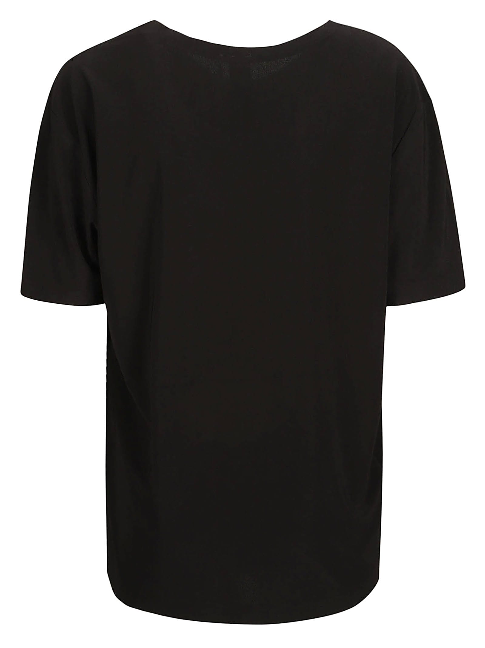 Shop Norma Kamali Short Sleeve Boxy Top
