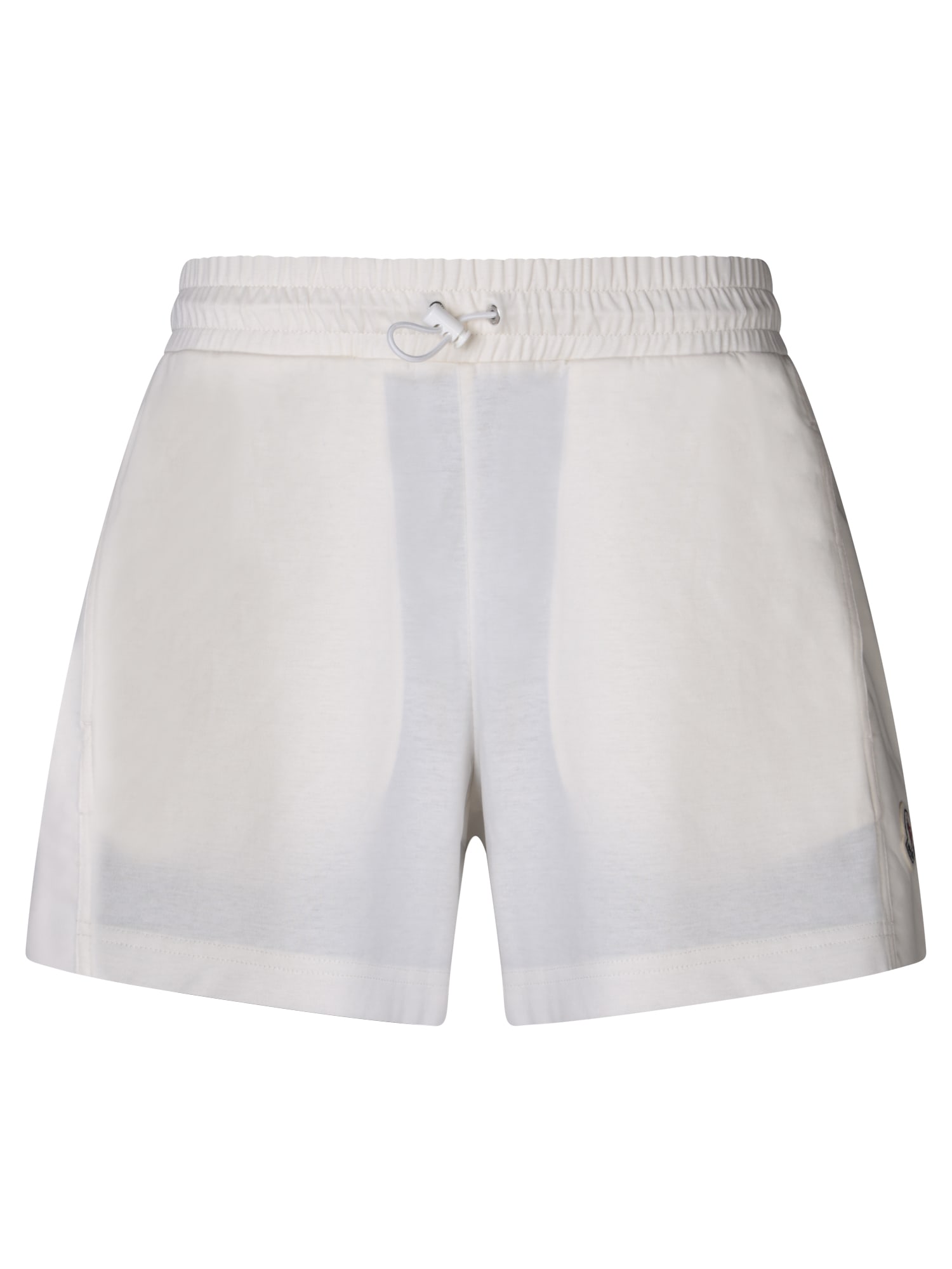 Shop Moncler White Shorts