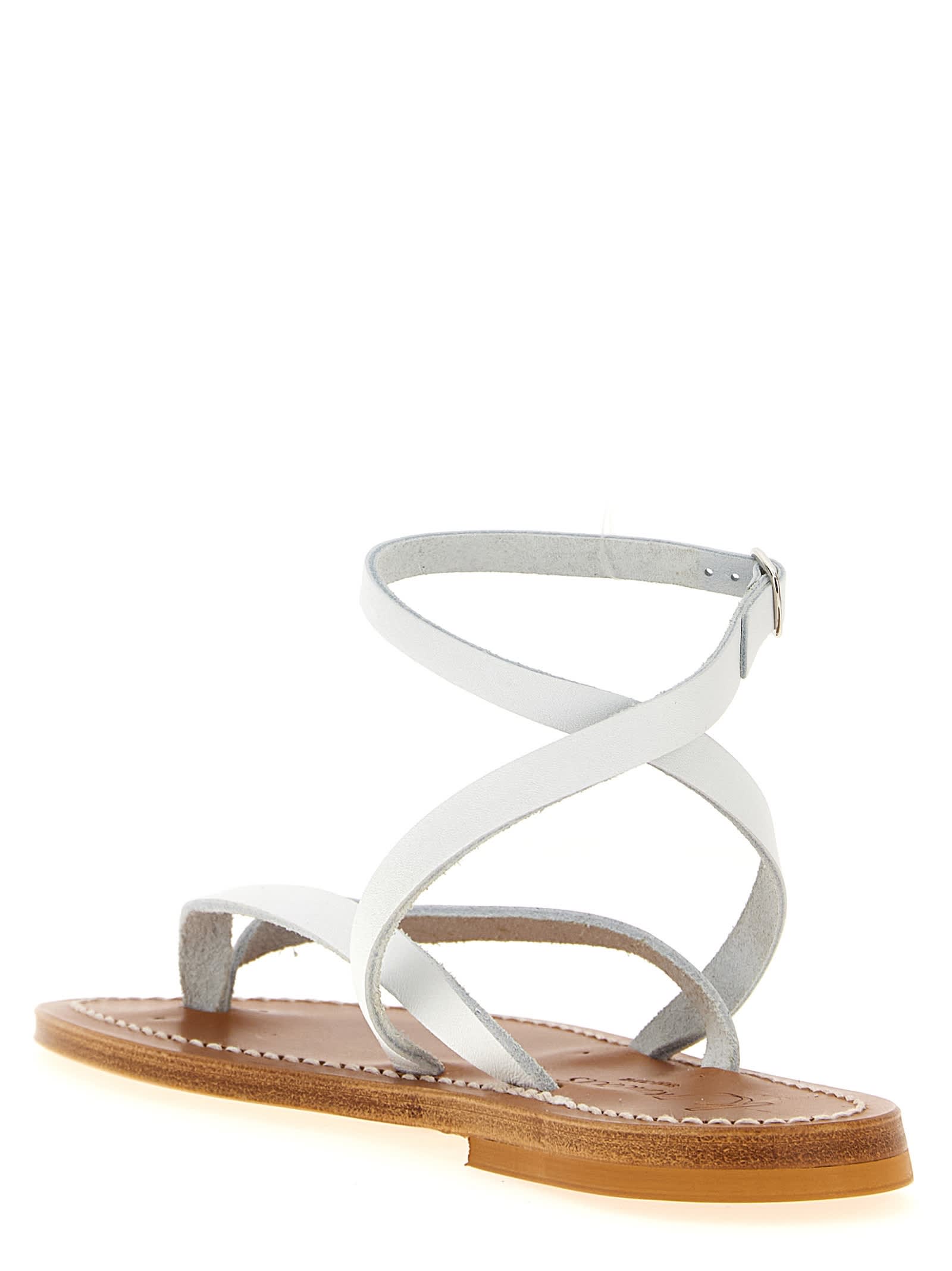 Kjacques Sandali Bassi K. Jacques Donna Colore Bianco In White