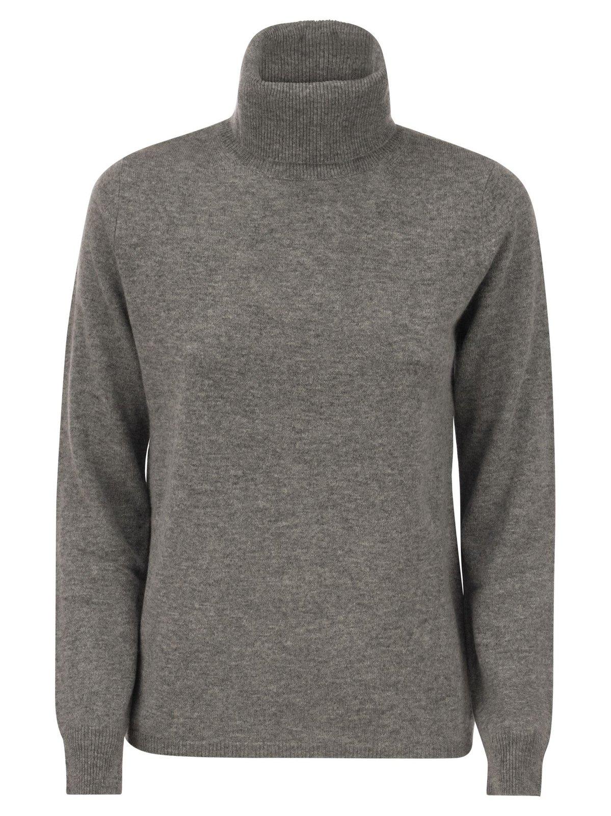 Max Mara Studio Turtleneck Long Sleeved Sweater