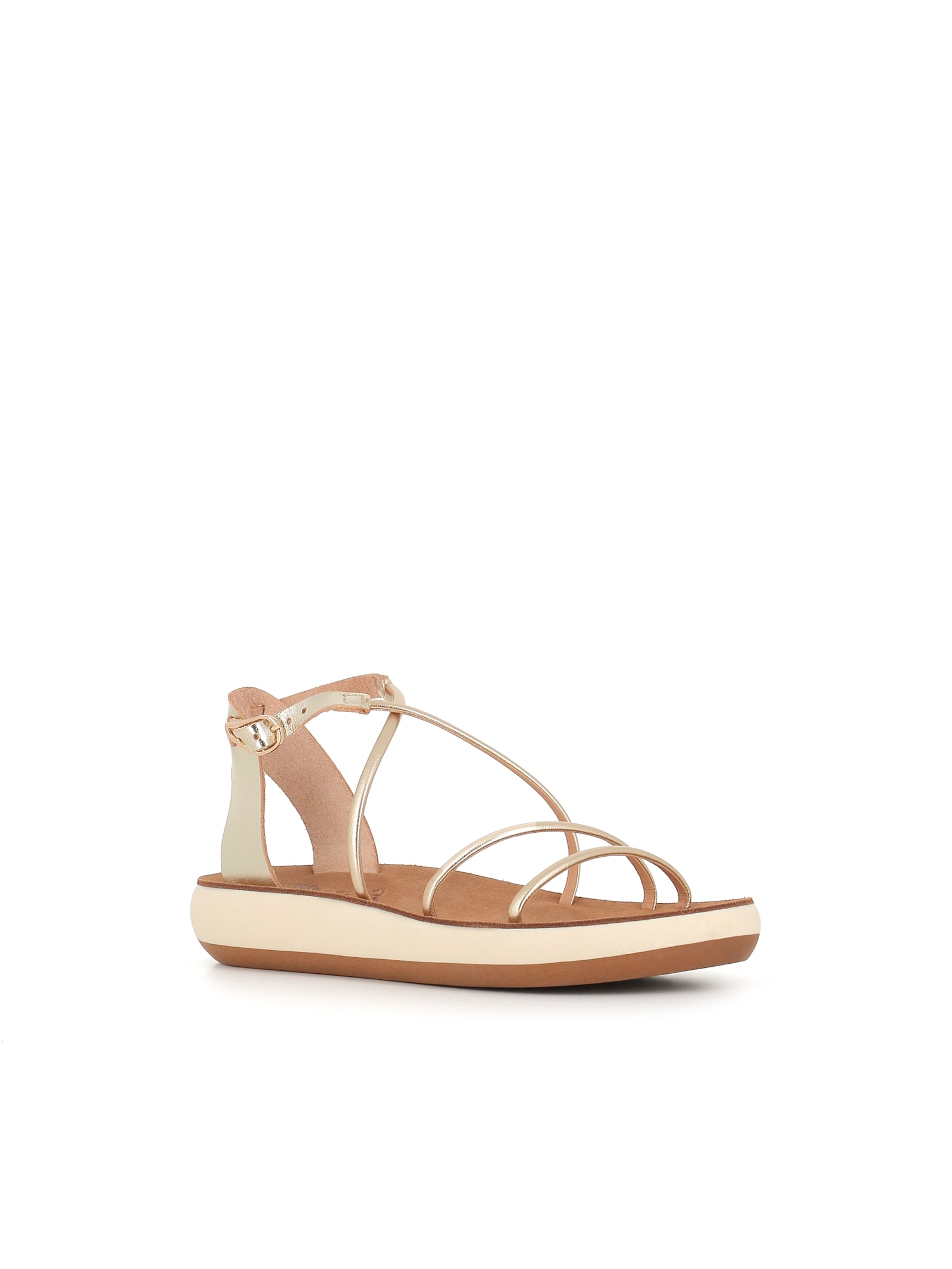 Ancient Greek Sandals Sandals Anastasia In Gold