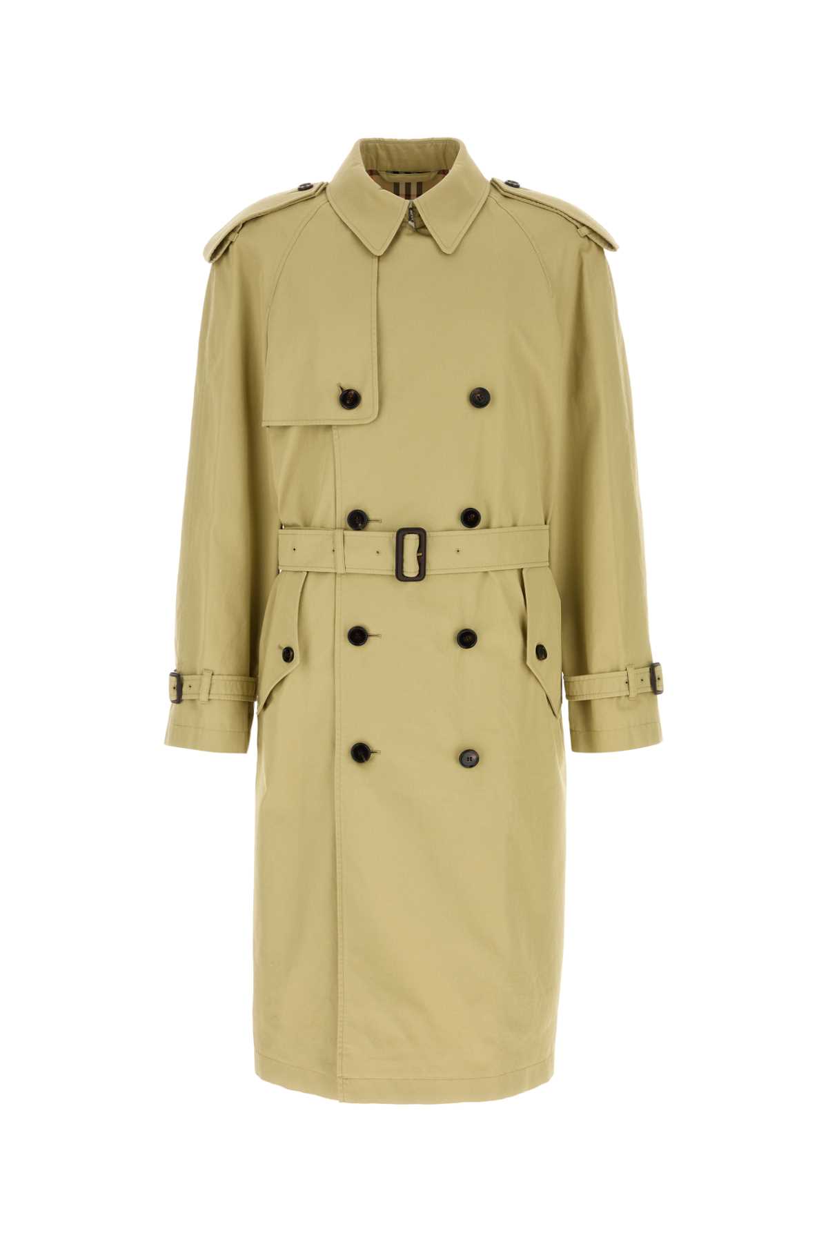 Medium Cotton Gabardine Trench Coat
