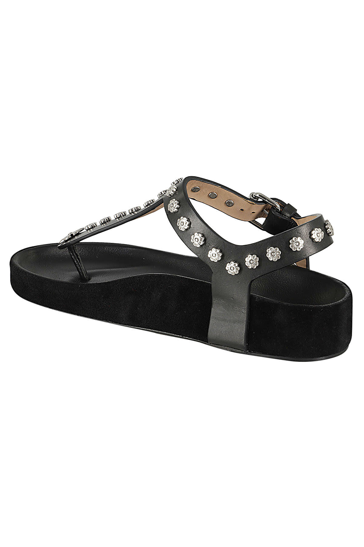 Shop Isabel Marant Enore In Black/silver Bksi