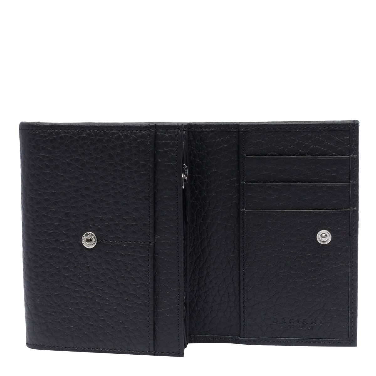 Shop Orciani Soft Wallet In Black