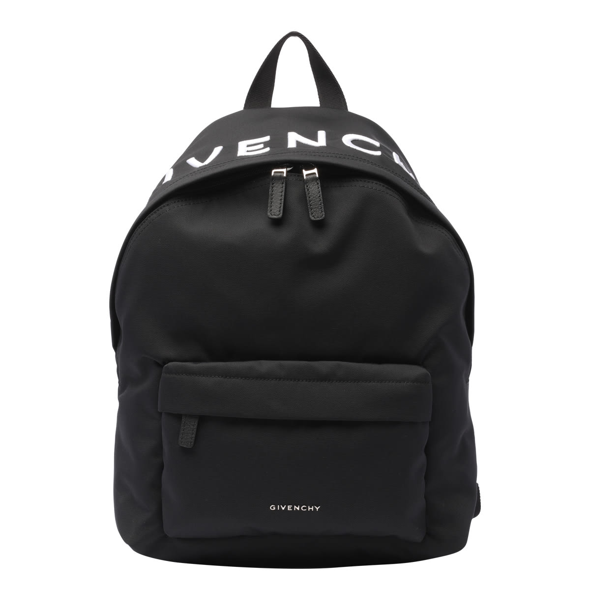 Shop Givenchy Essential U Nylon Backpack In Black