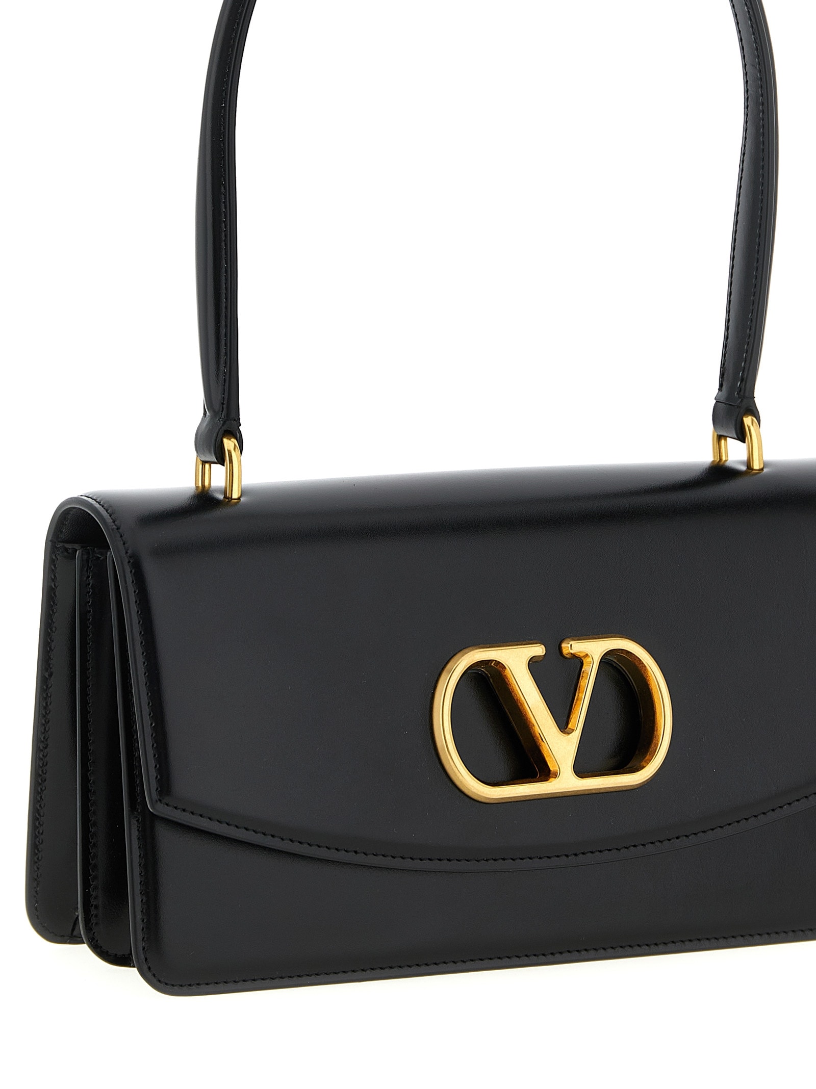 Valentino Garavani Vain Shoulder Bag In Black