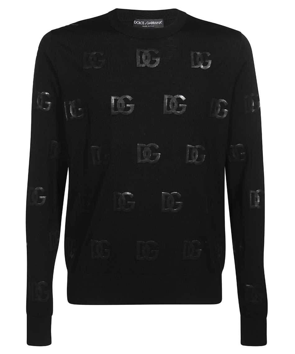 Dolce & Gabbana Long Sleeve Sweater In Black