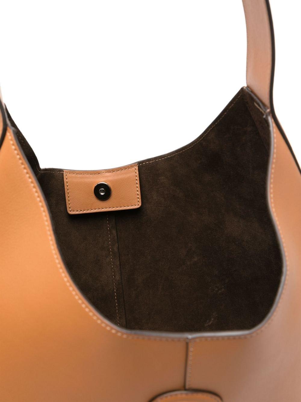 Tod's Medium Leather Hobo Bag With Adjustable Shoulder Strap