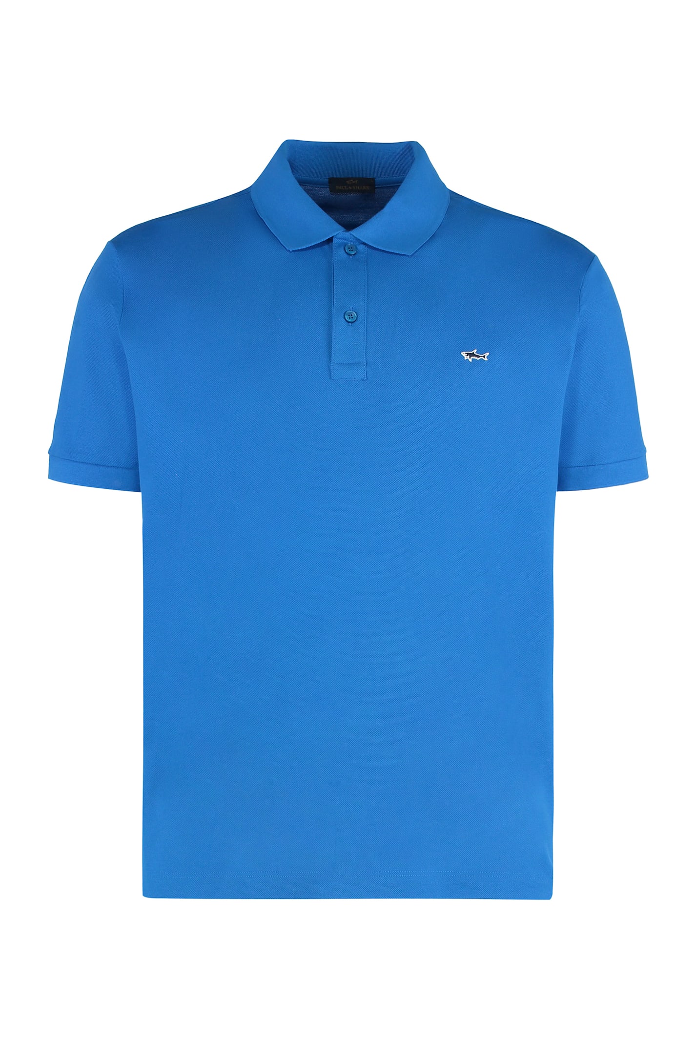 Paul&amp;shark Cotton Piquet Polo In Animal Print