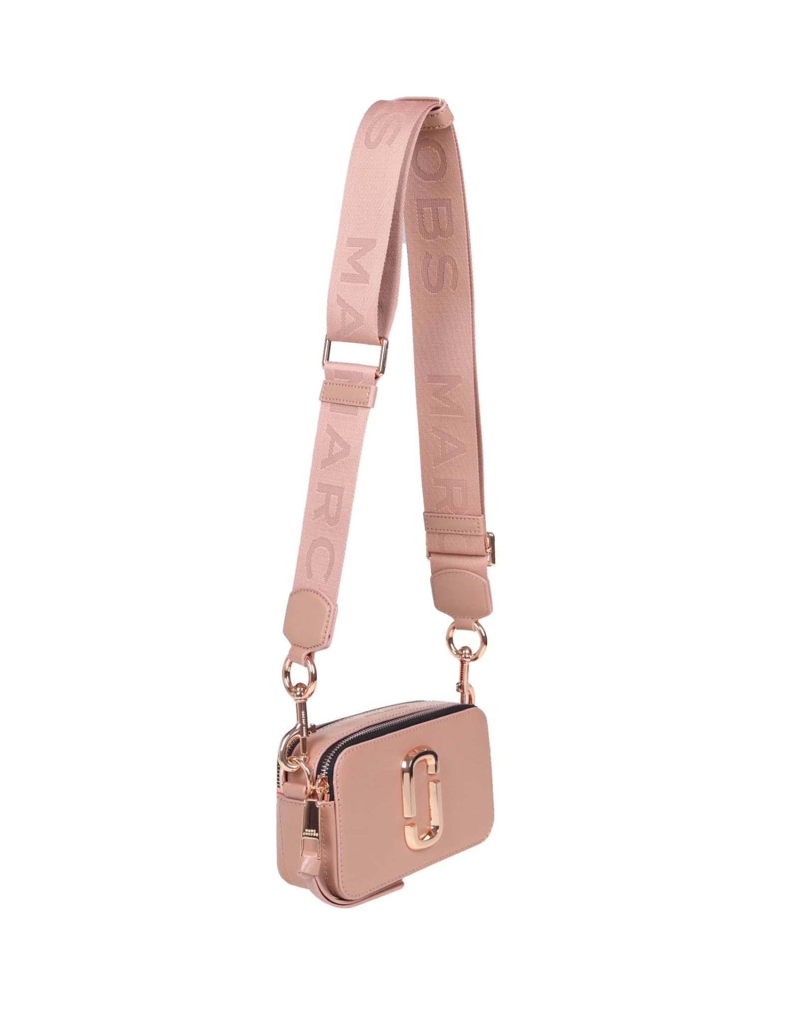 Marc Jacobs The Snapshot Camera Bag Sunkissed Pink in Leather with