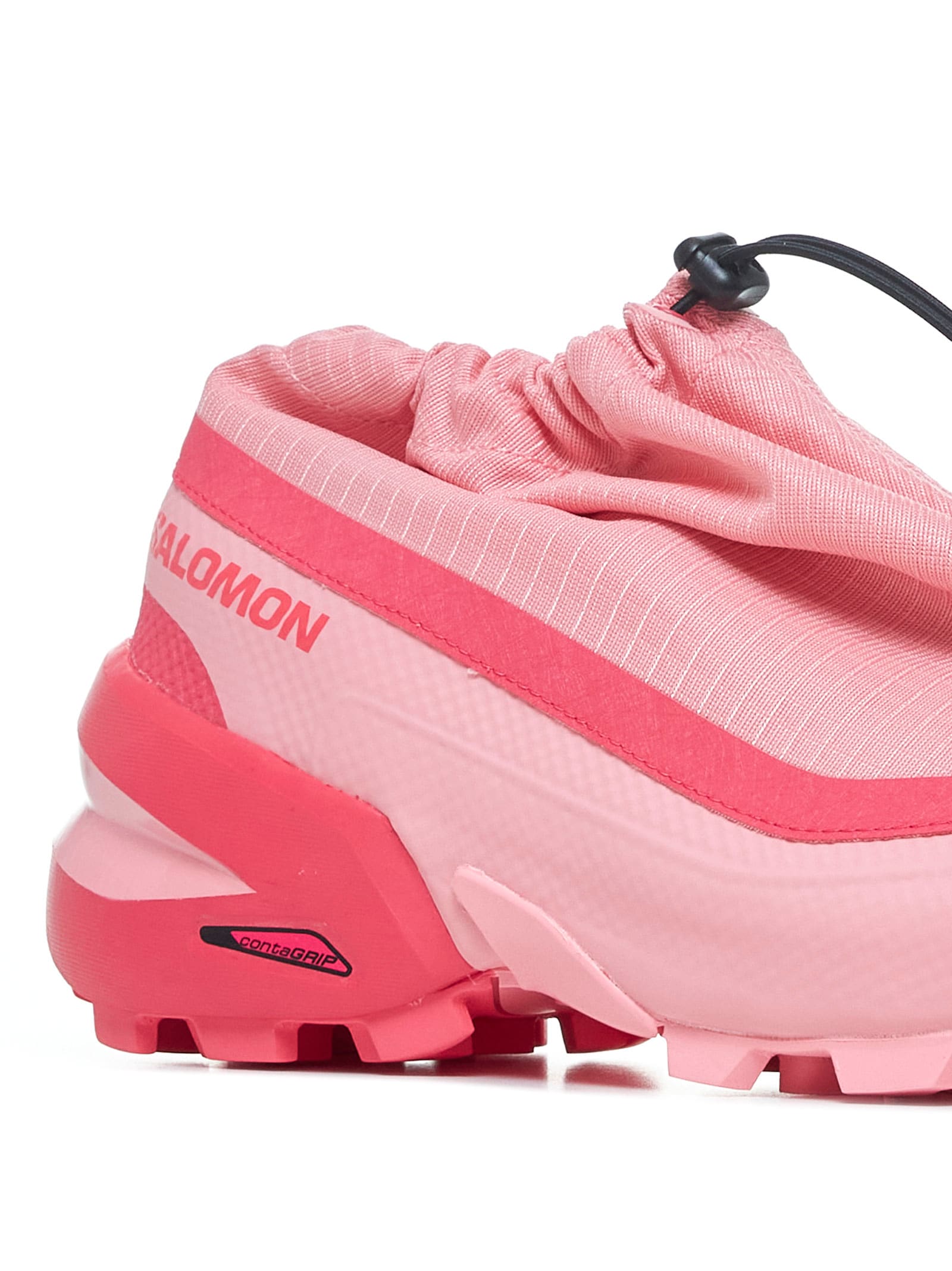 Mm6 Maison Margiela Mm6 X Salomon Low-cut In Flamingo Pink/rouge Red/black